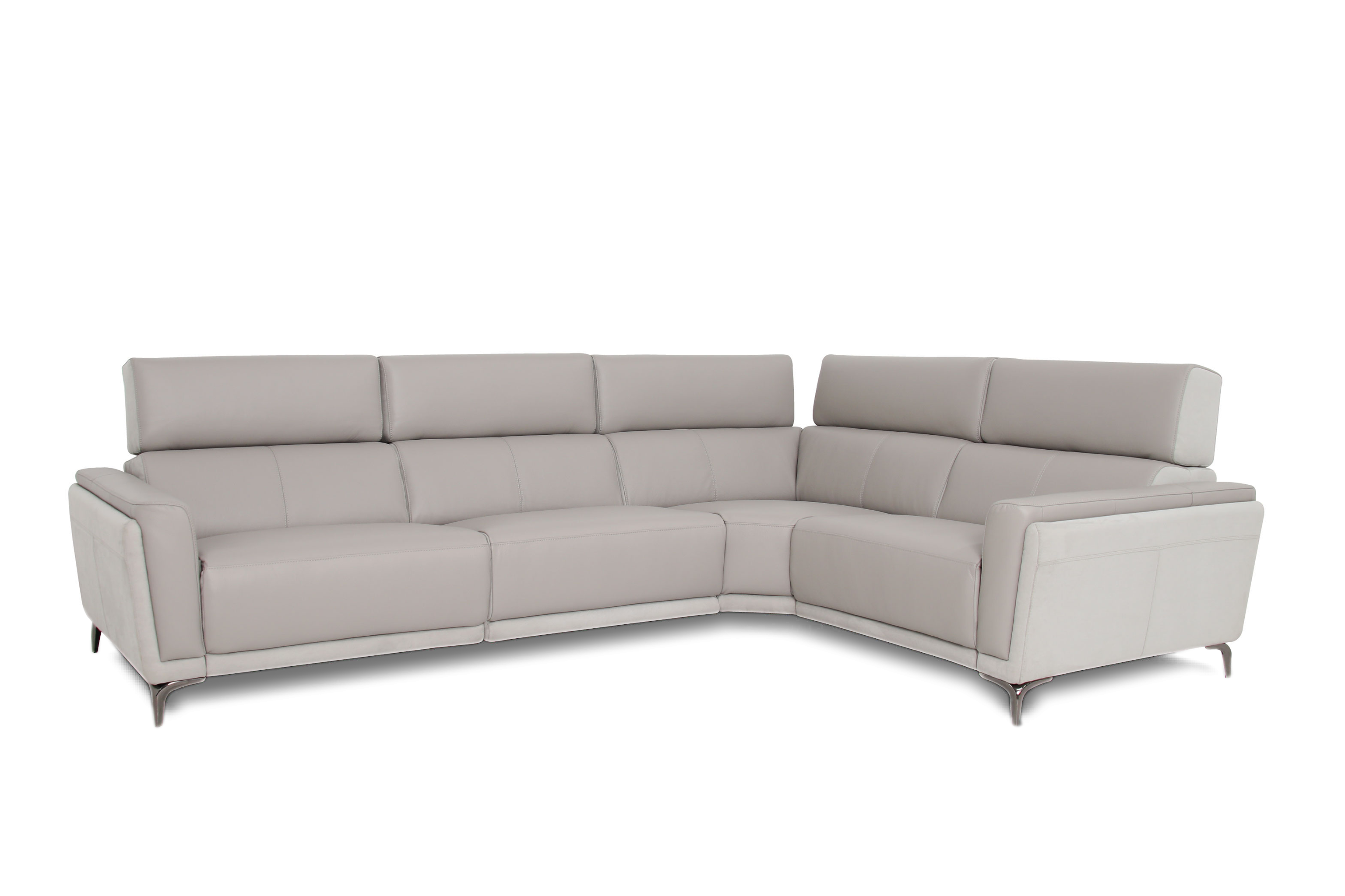 CAMILLA Corner Incliner Sofa in Leather by Castilla