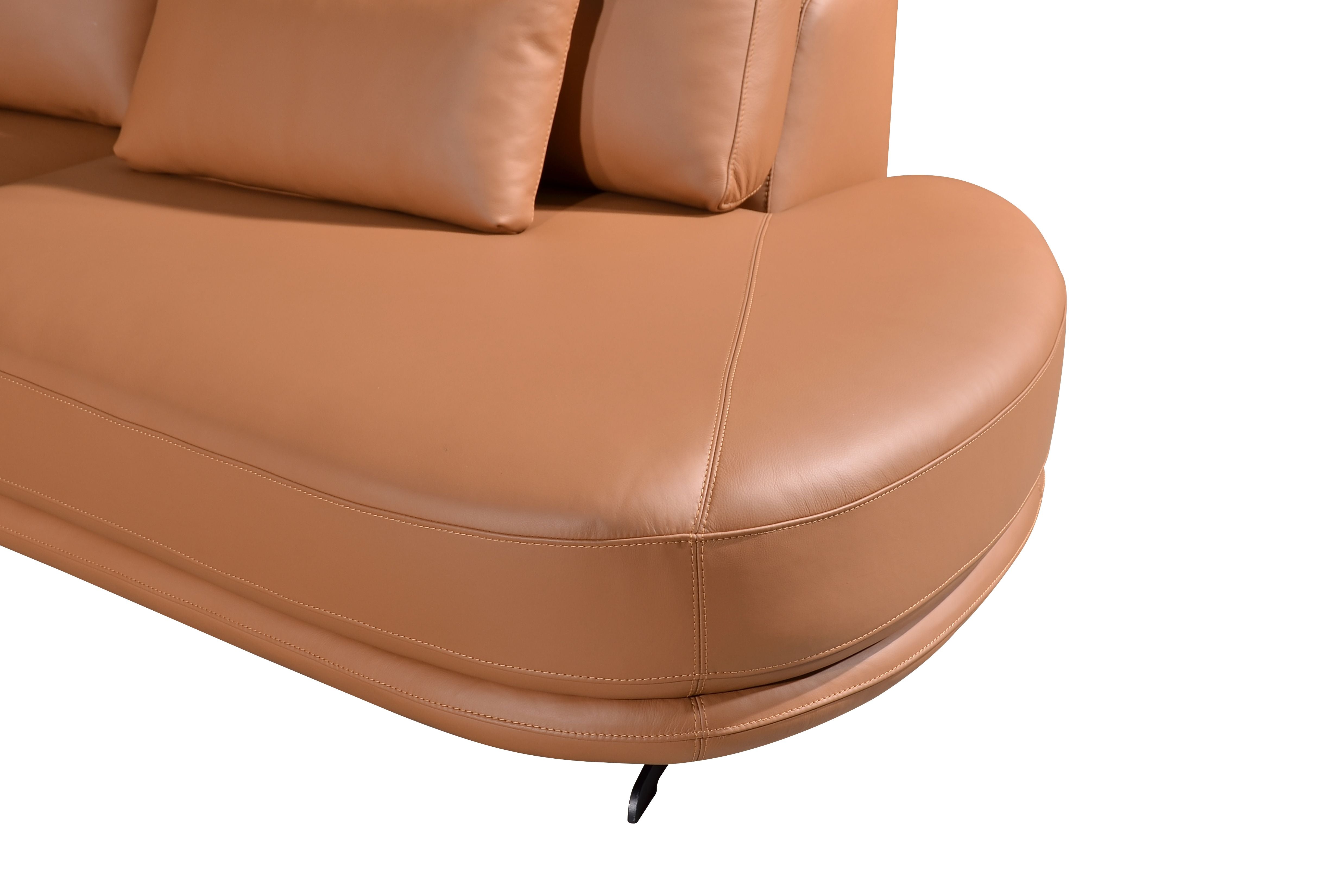 HELIOS Sectional Sofa in Leather by Castilla