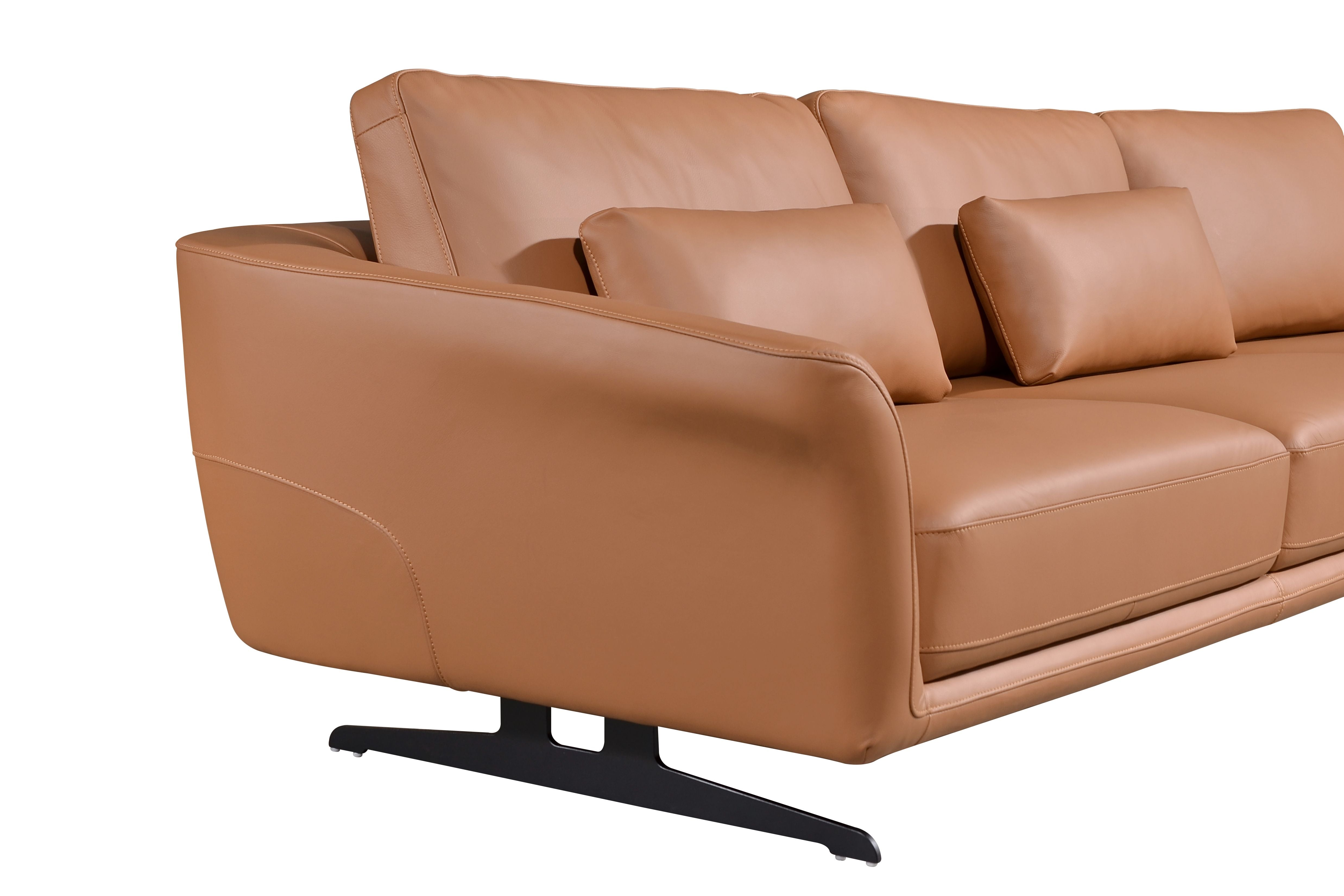 HELIOS 3 Seater Sofa in Leather by Castilla