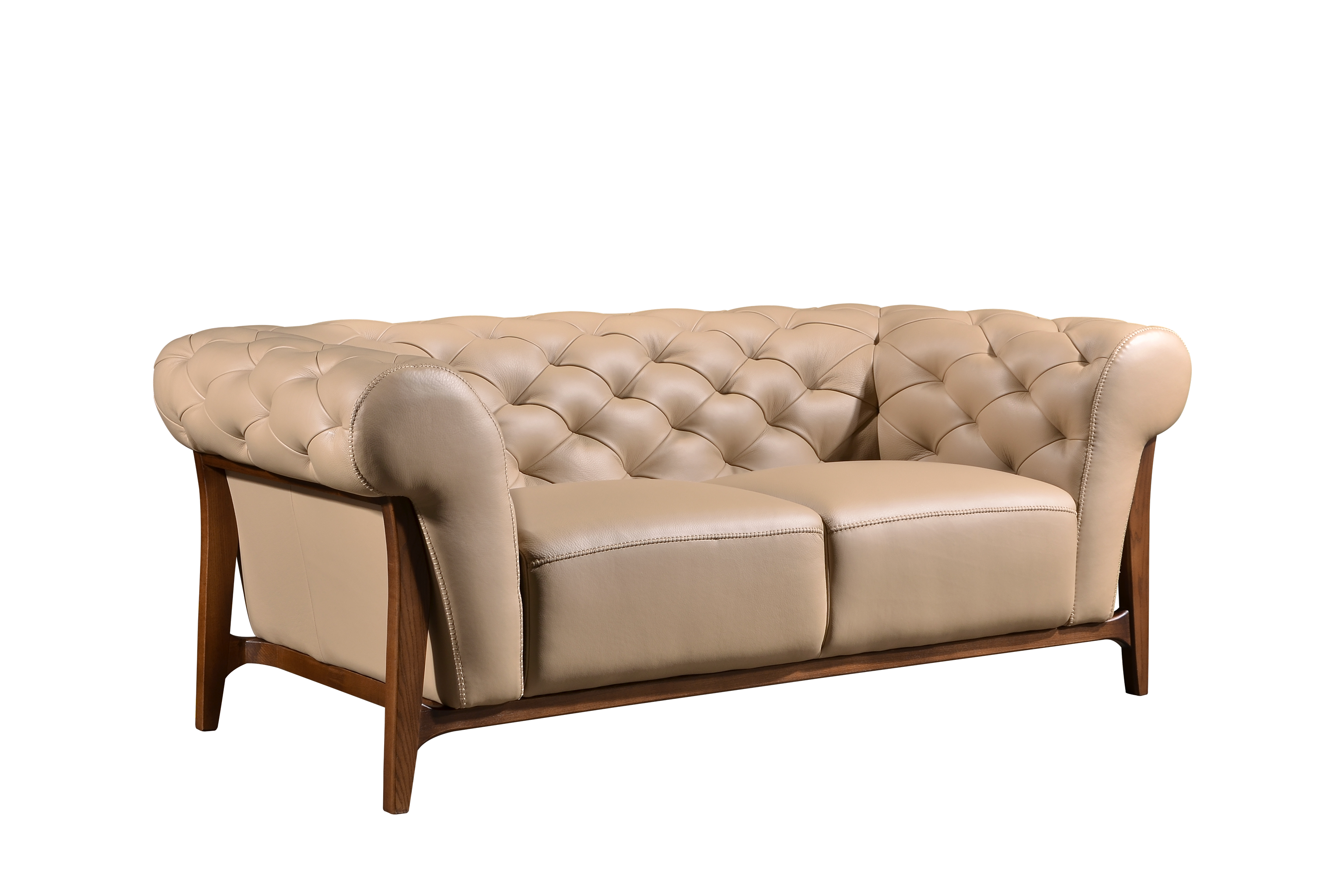 VINCENZO 2 Seater Sofa In Leather By Castilla