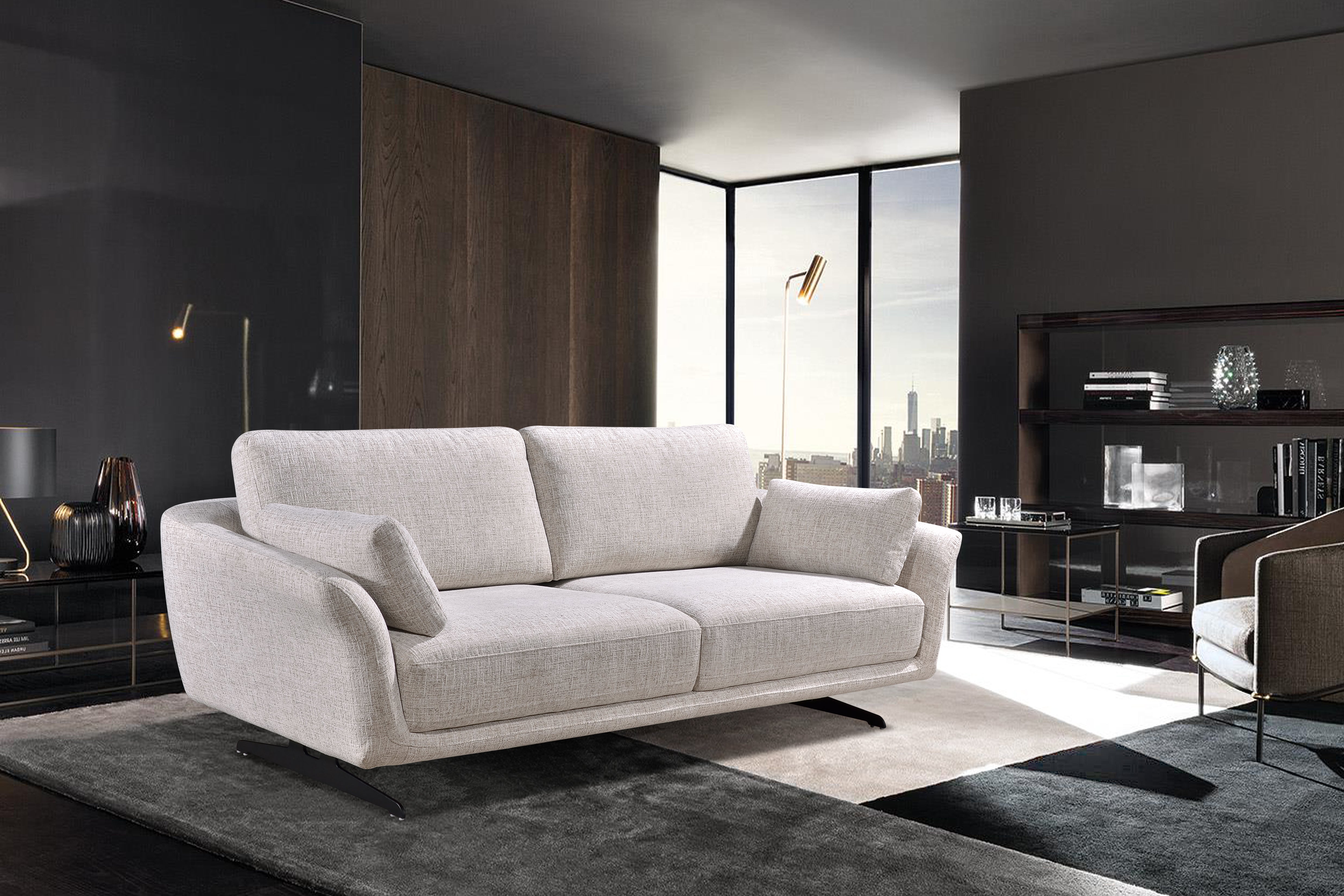 HELIOS 2.5 Seater Sofa in Fabric by Castilla