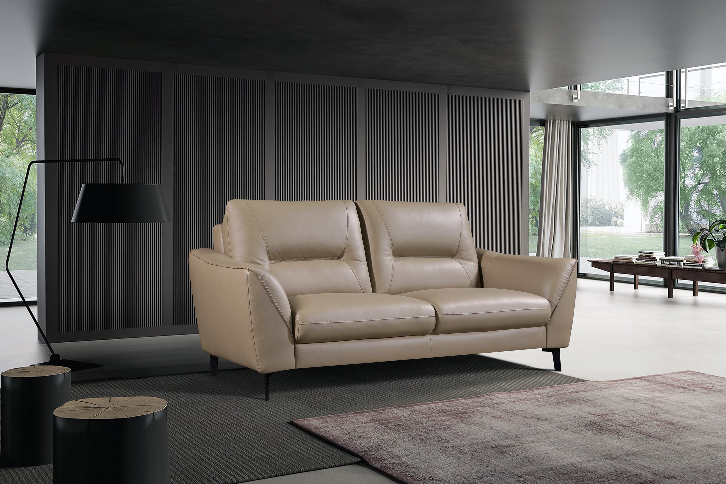 ANDRE 2.5 Seater Sofa in Leather by Castilla