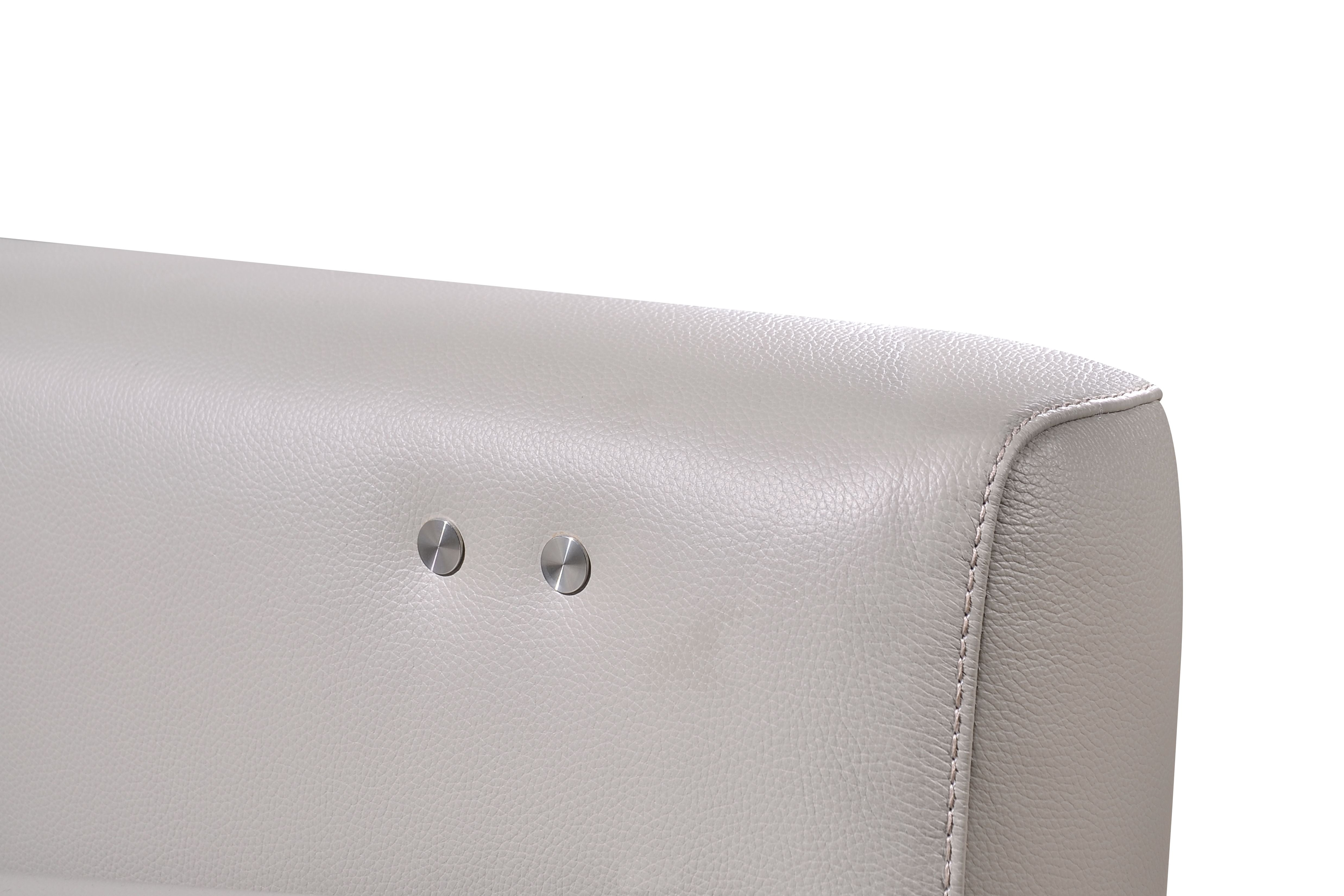 VINCI 3.5 Seater Incliner Sofa in Leather by Castilla