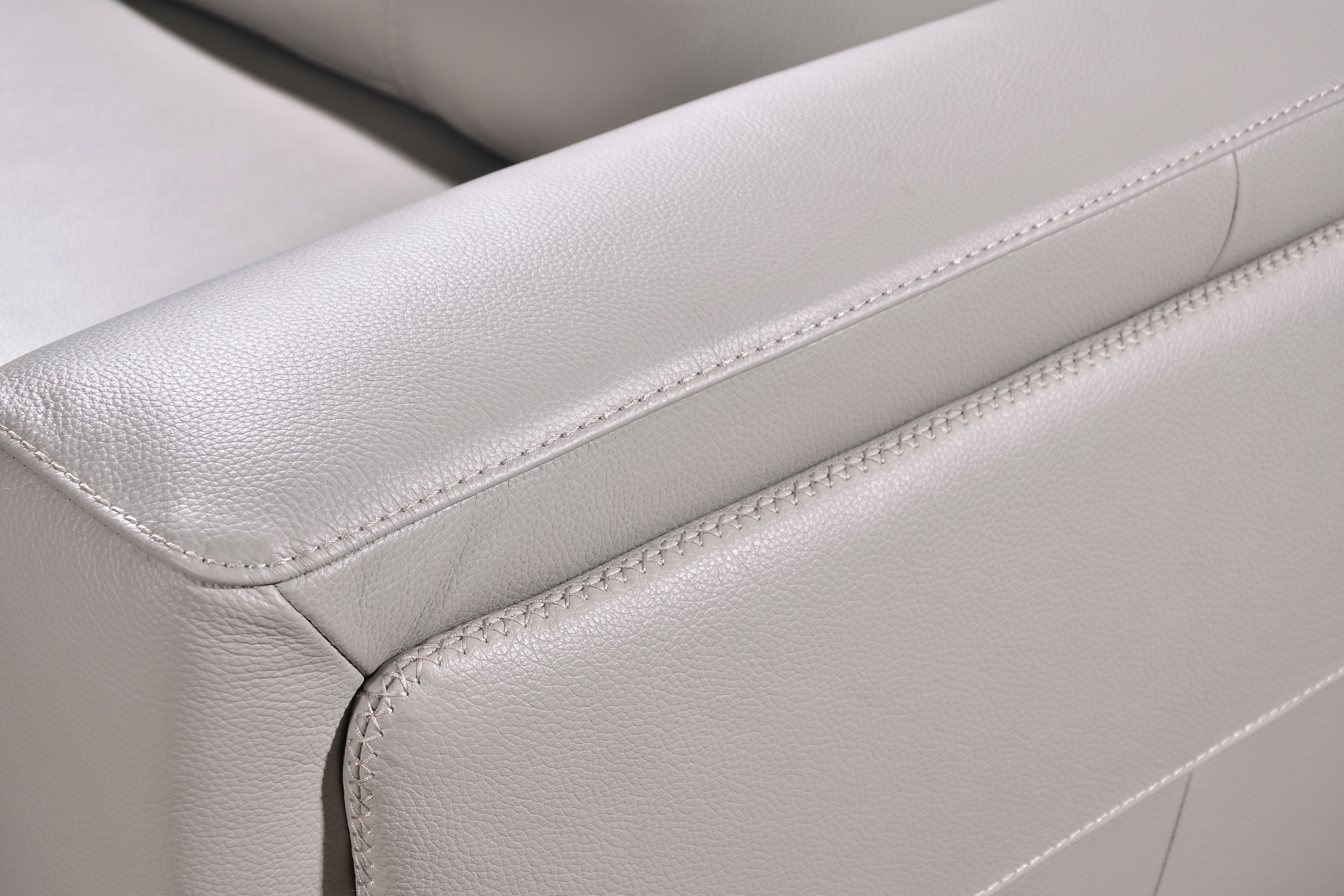 VINCI 3.5 Seater Incliner Sofa in Leather by Castilla