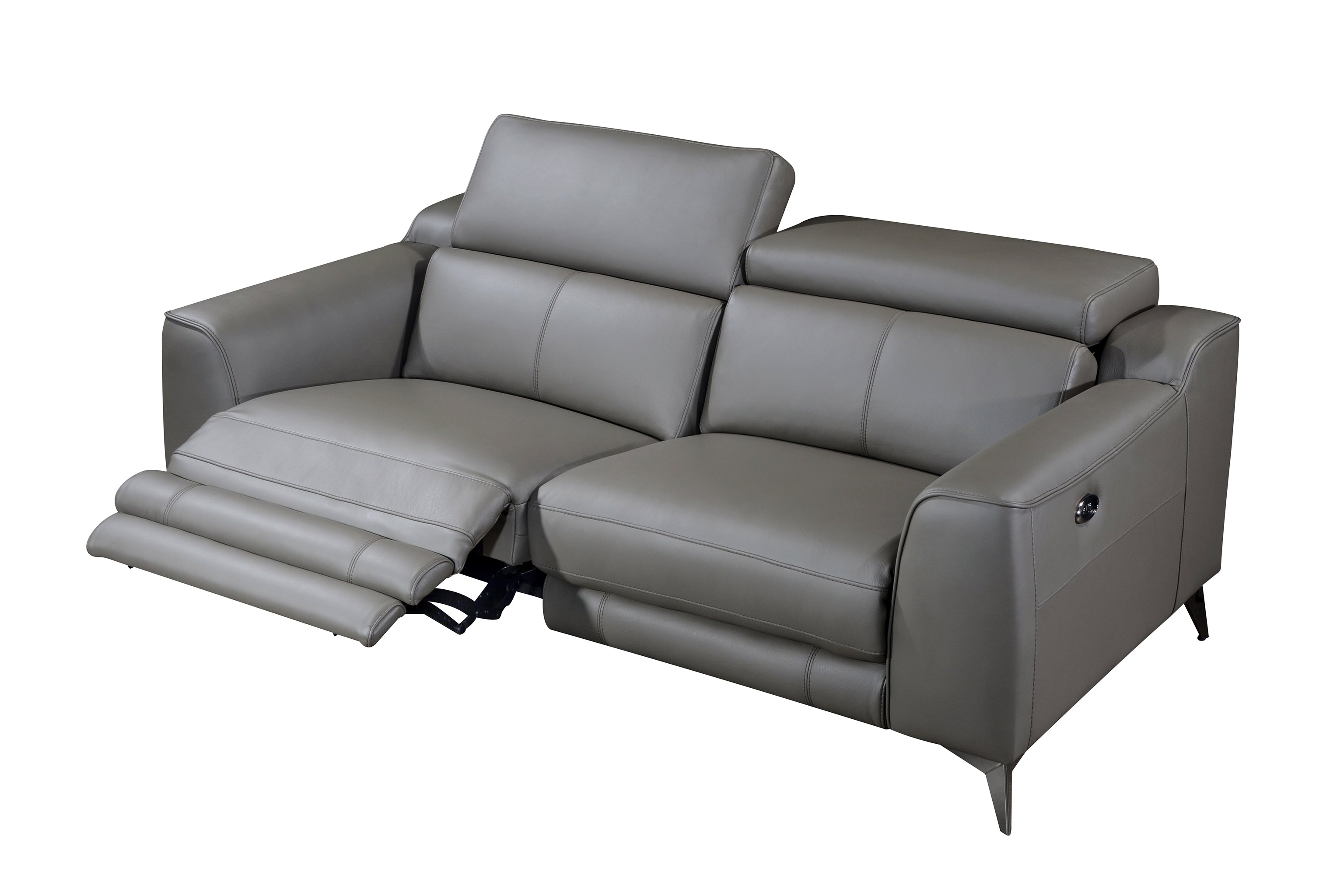 BROOKLYN 2.5 Seater Incliner Sofa in Leather by Castilla