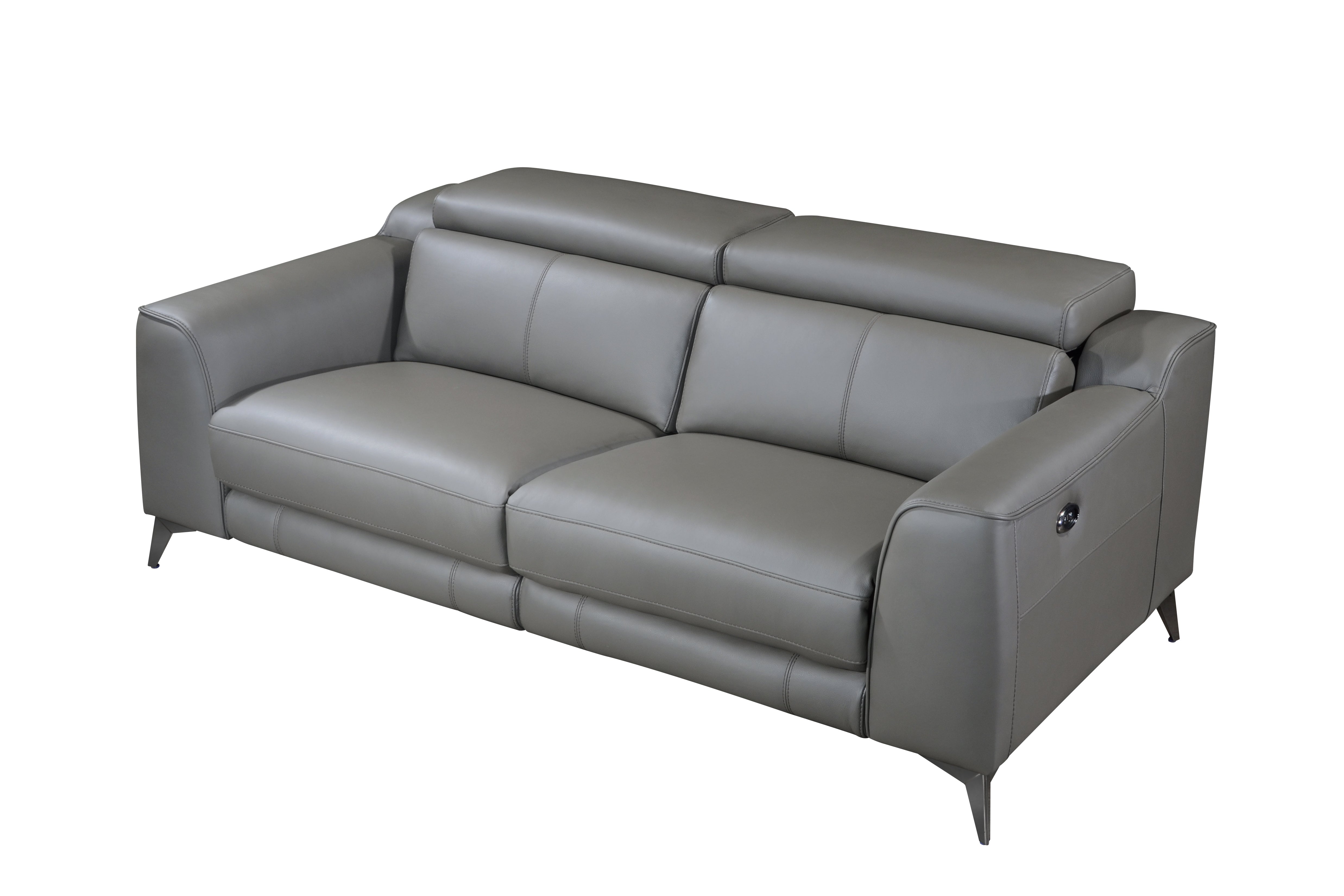 BROOKLYN 2.5 Seater Incliner Sofa in Leather by Castilla