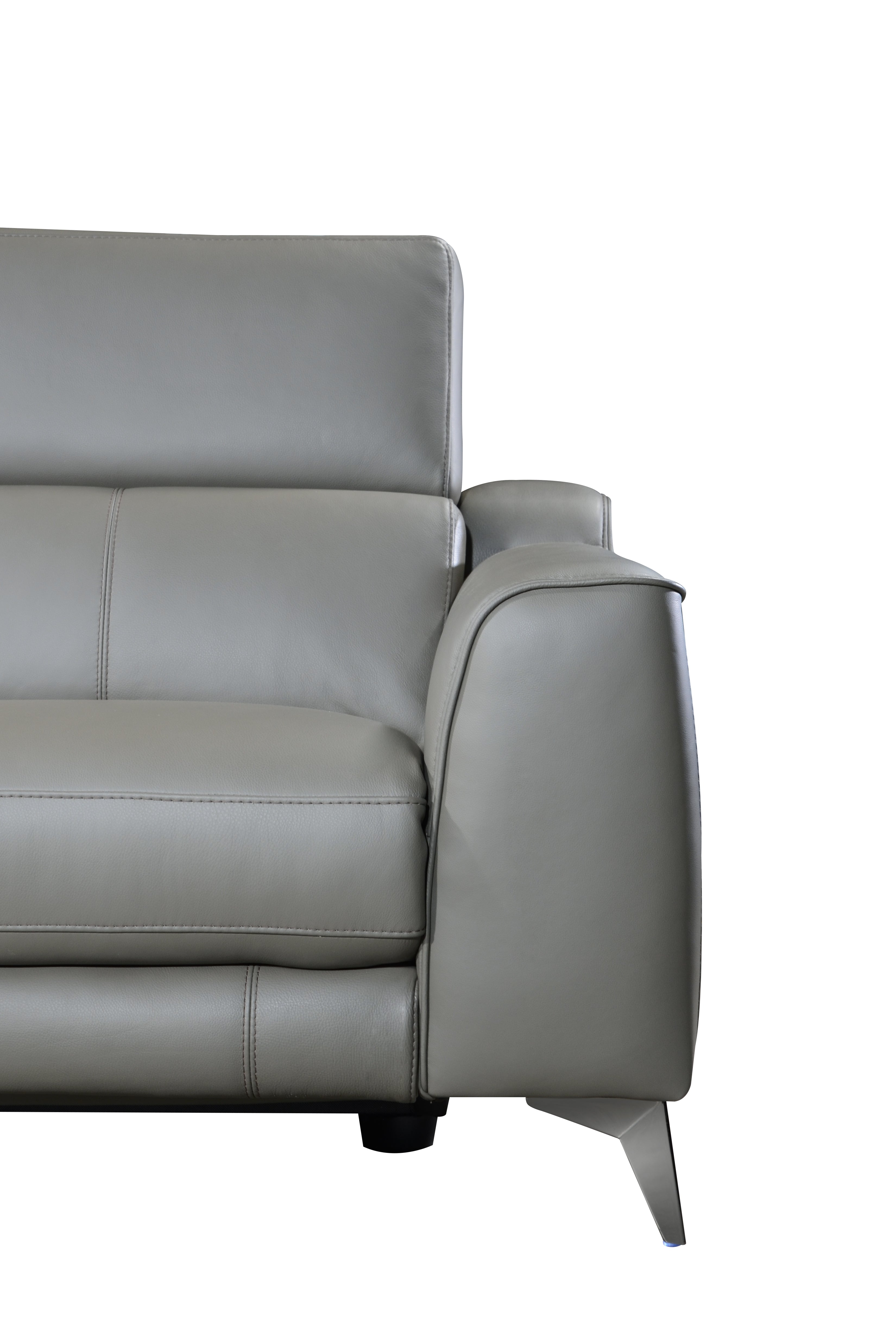 BROOKLYN 2.5 Seater Incliner Sofa in Leather by Castilla