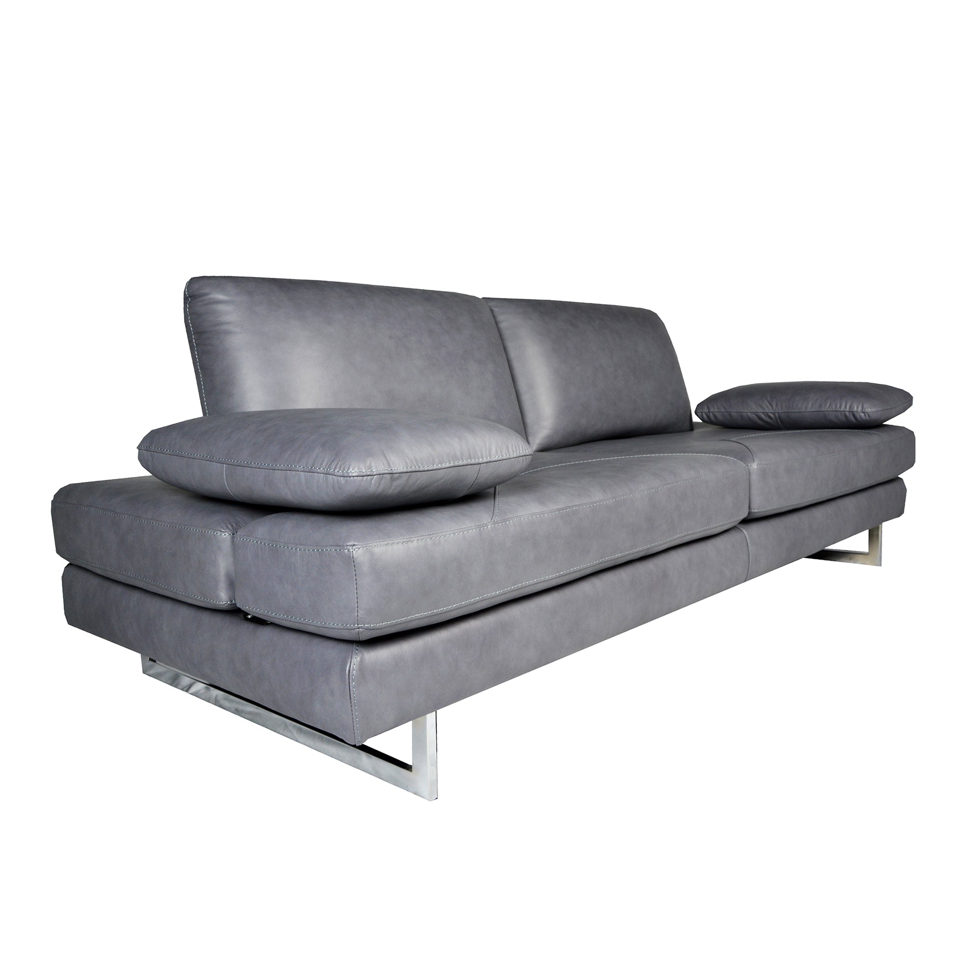 DAY NIGHT 3 Seater Sofa in Leather by Castilla