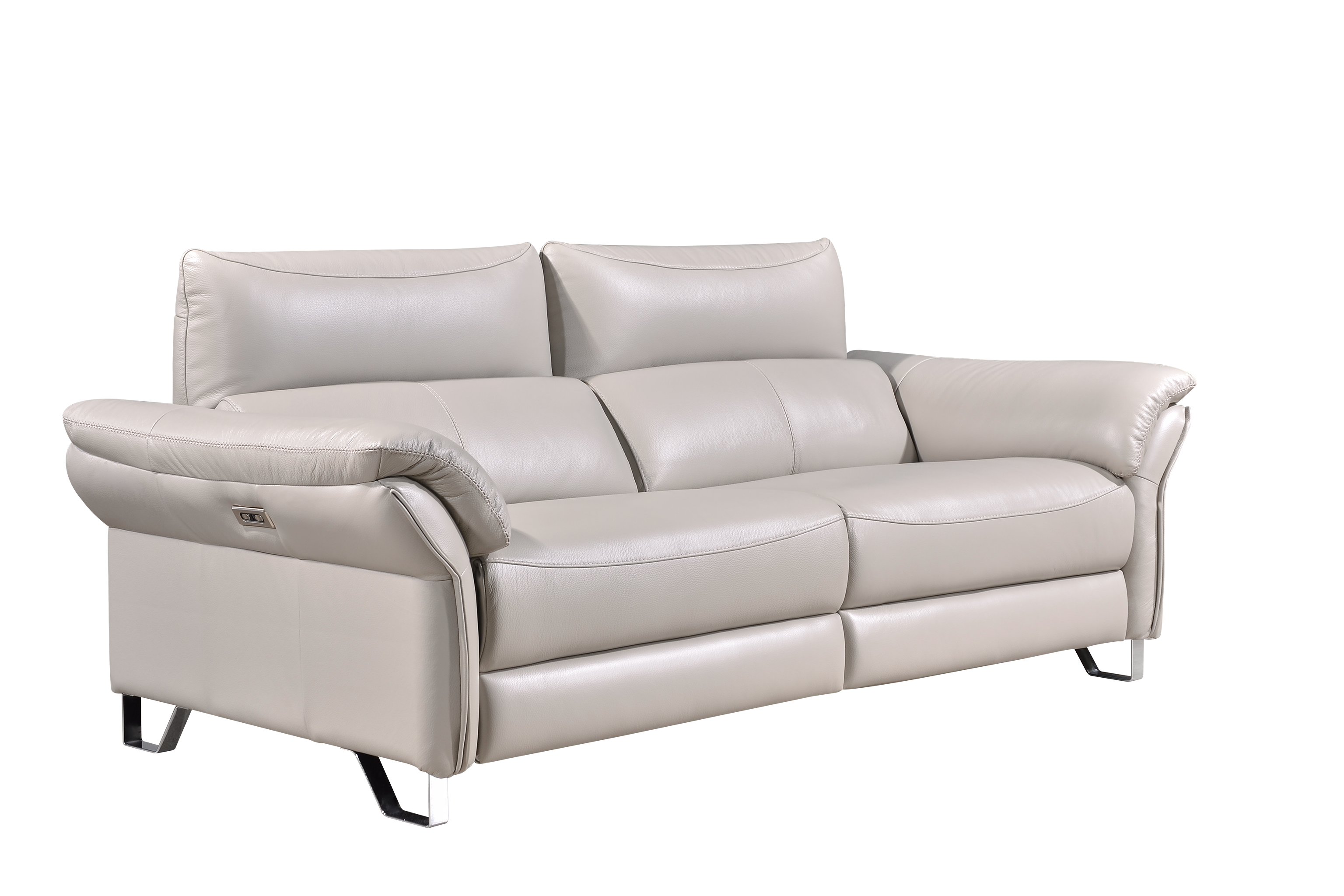 TOMAS 2.5 Seater Incliner Sofa in Leather by Castilla