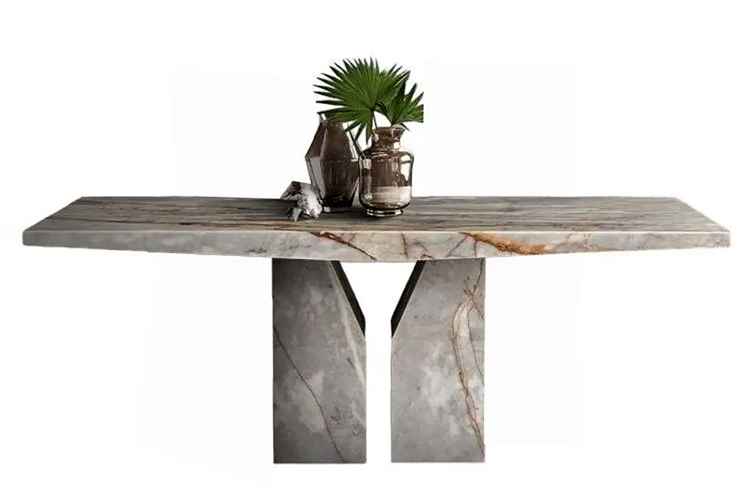 ZENITH 1.8M Marble Dining Table by Stone International