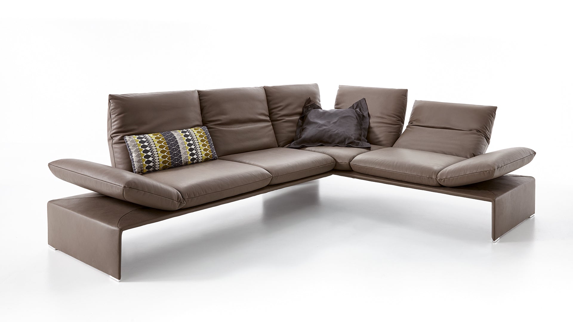 HARRIET 2.5 Seater Sofa in Leather by Koinor