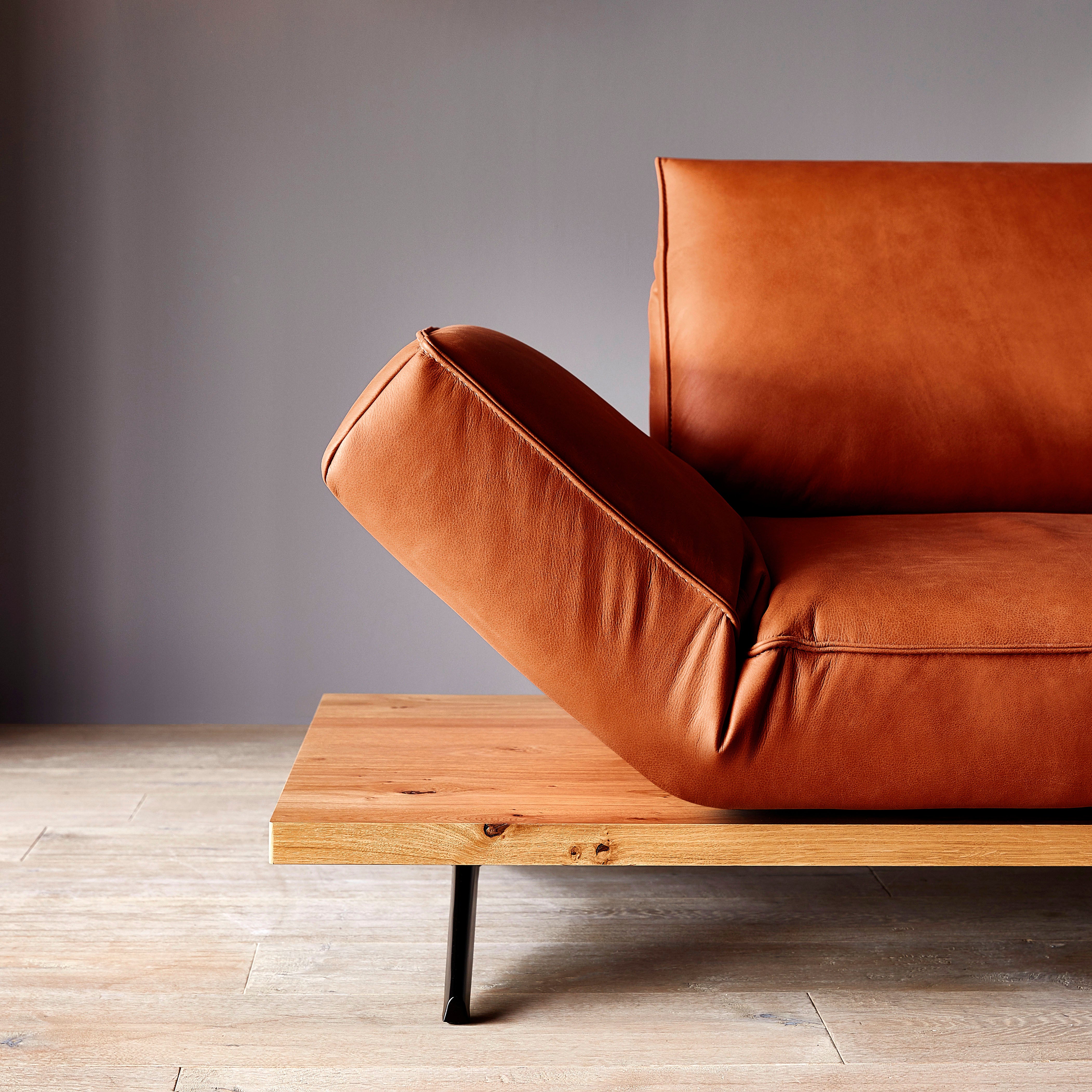 PHOENIX 2.5 Seater Sofa in Leather by Koinor
