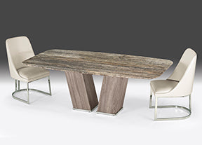 Italy-Made Marble Dining Table | VERTIGO by Stone International