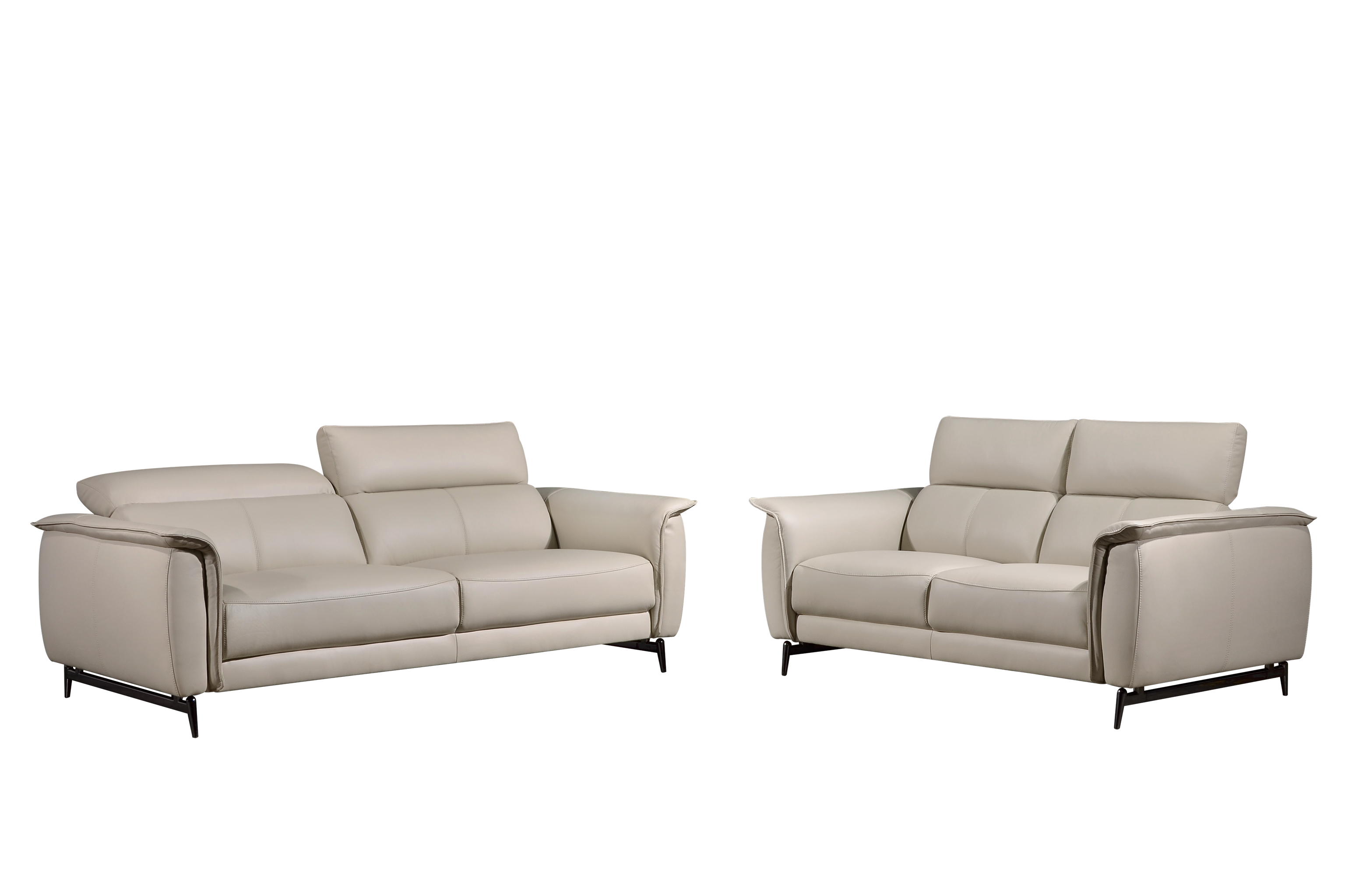 RIVIERA 2 Seater Sofa In Leather By Castilla