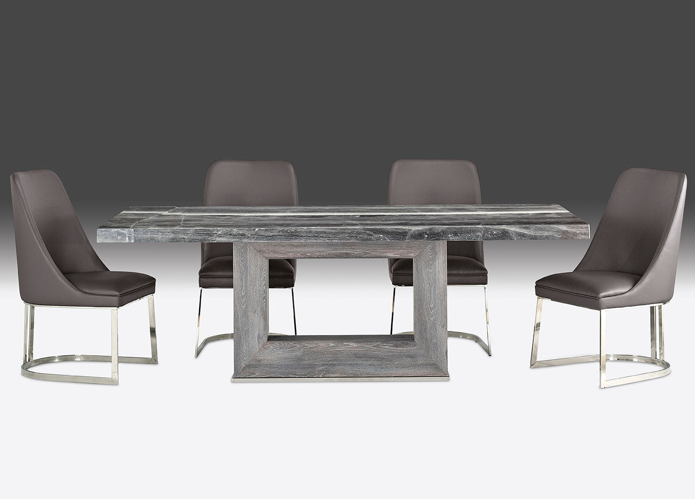 BLADE Marble Dining Table by Stone International