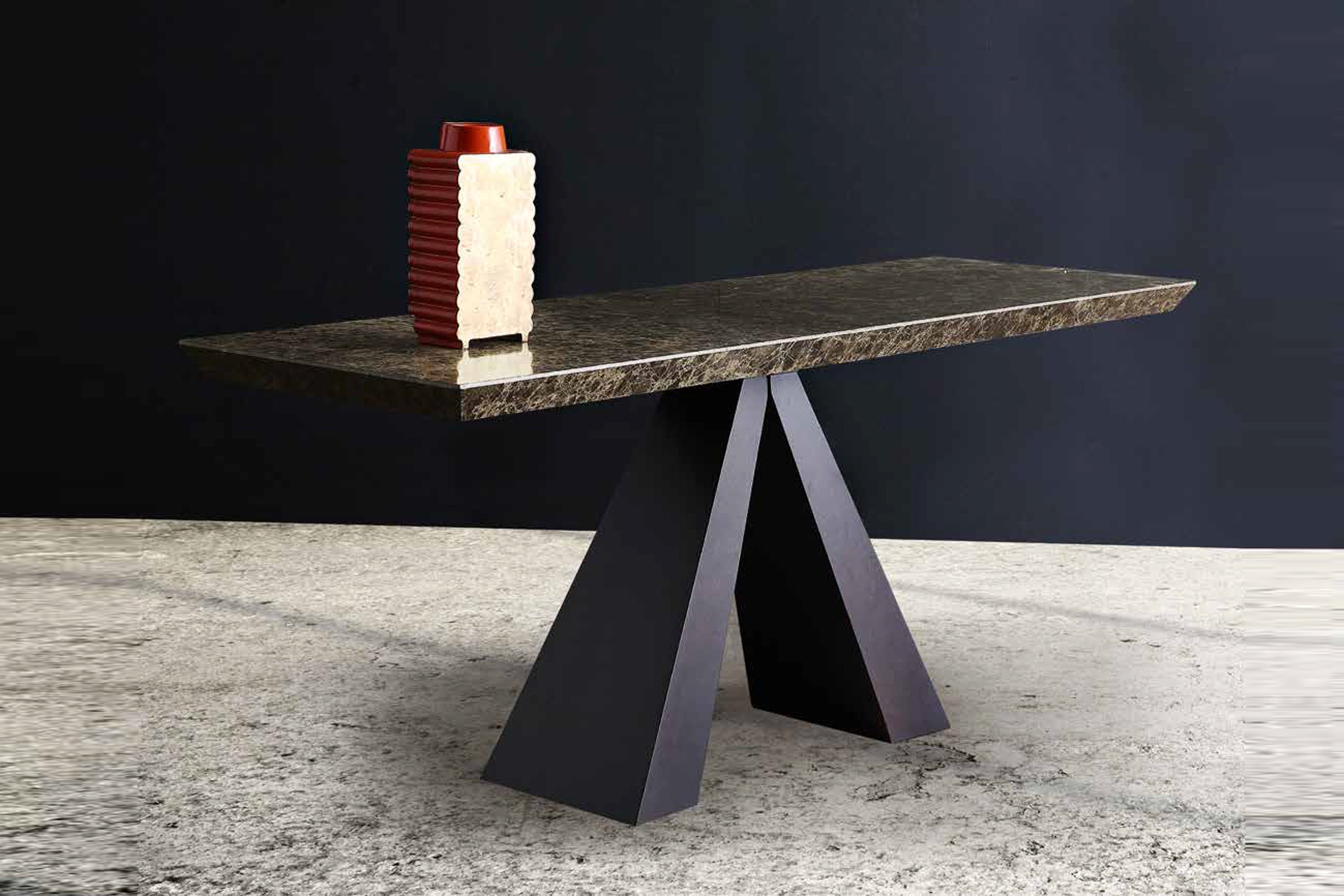 Italy-Made Marble Dining Table | BUTTERFLY by Stone International