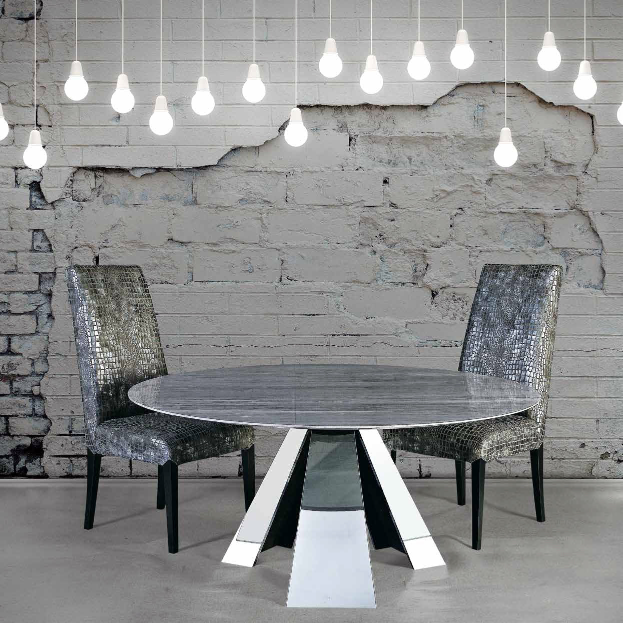 BUTTERFLY Marble Dining Table by Stone International