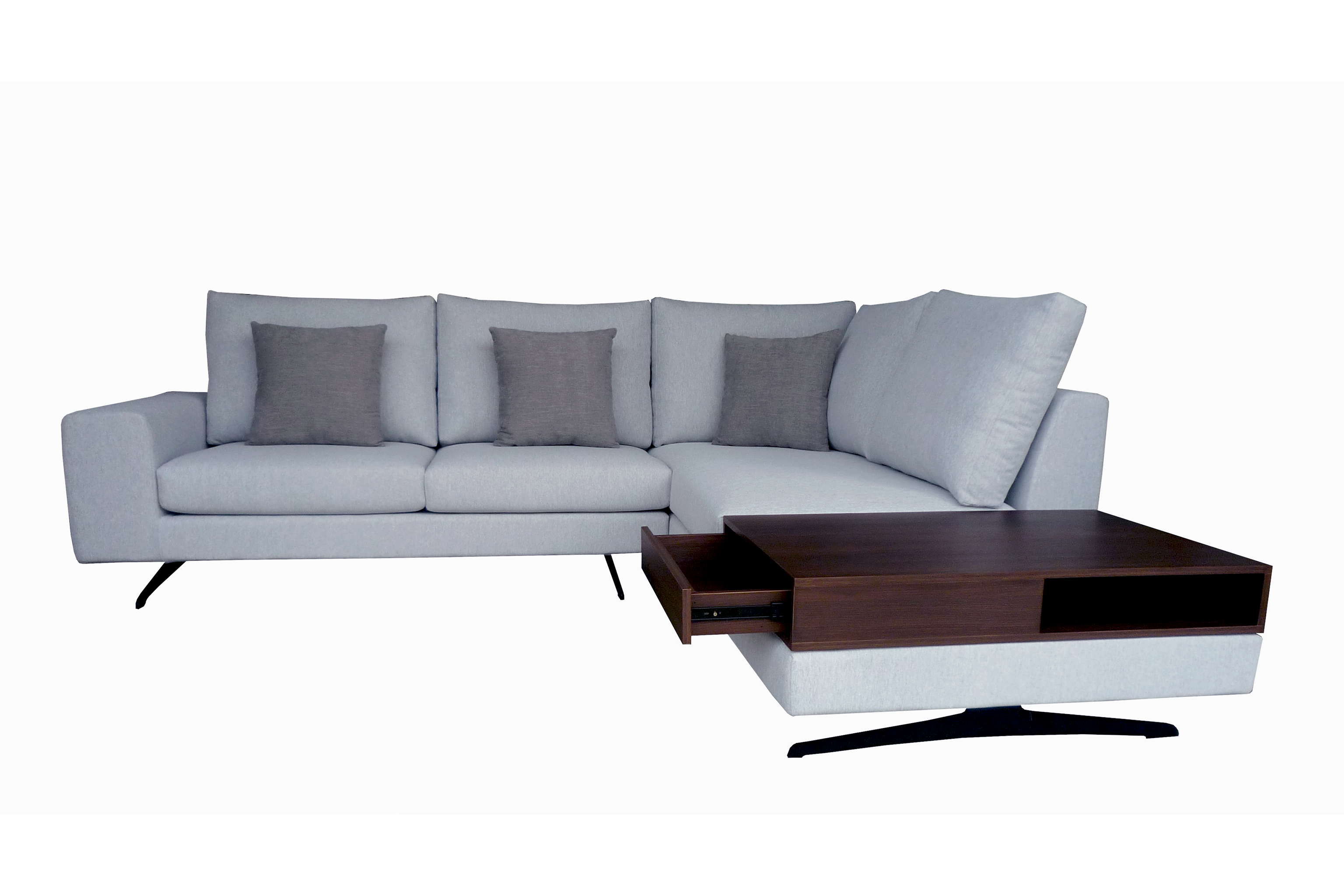 FREESIA Sectional Sofa in Fabric by Castilla