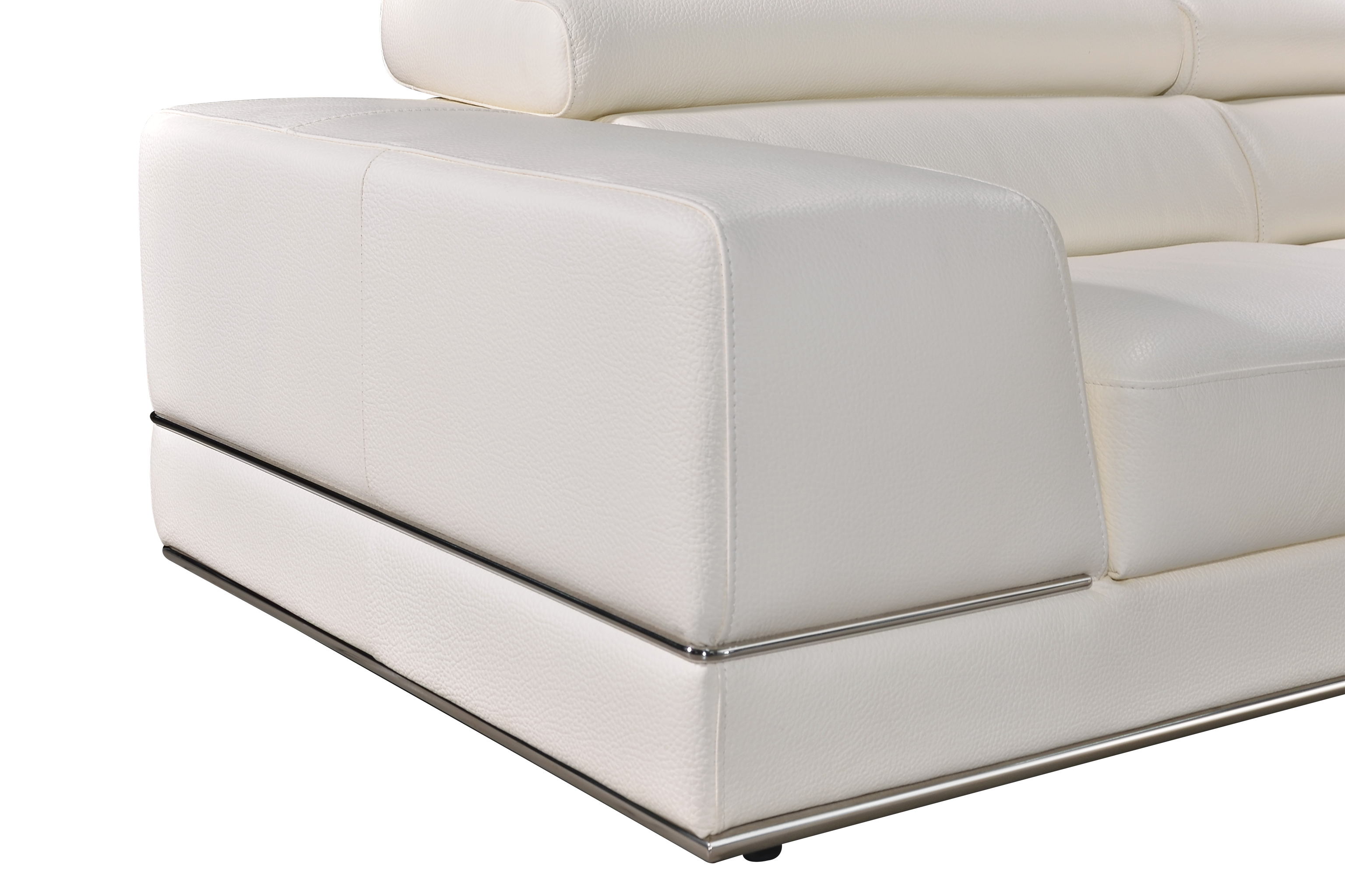 GIOVANNI Sectional Slider Sofa in Leather by Castilla