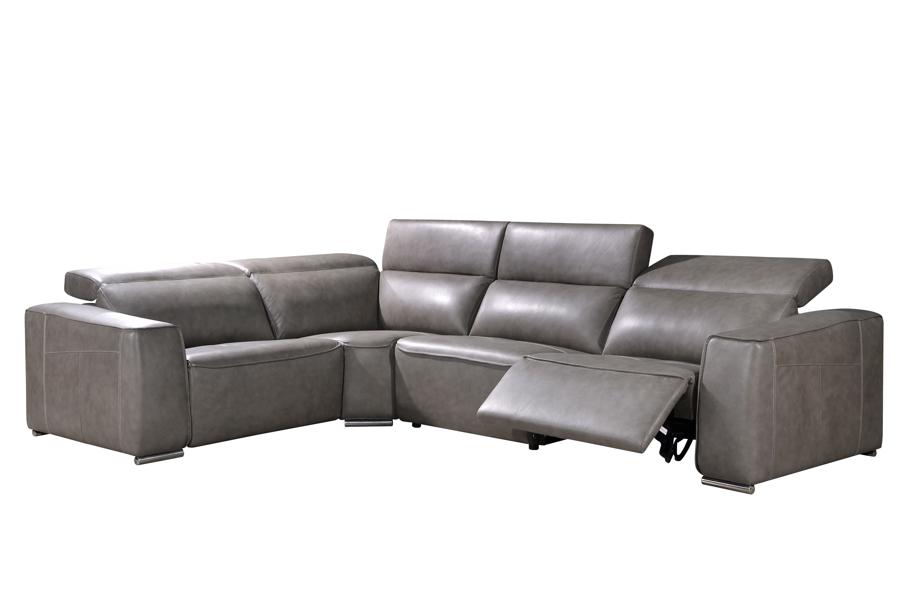 HENRIETTA Sectional Incliner Sofa in Leather by Castilla