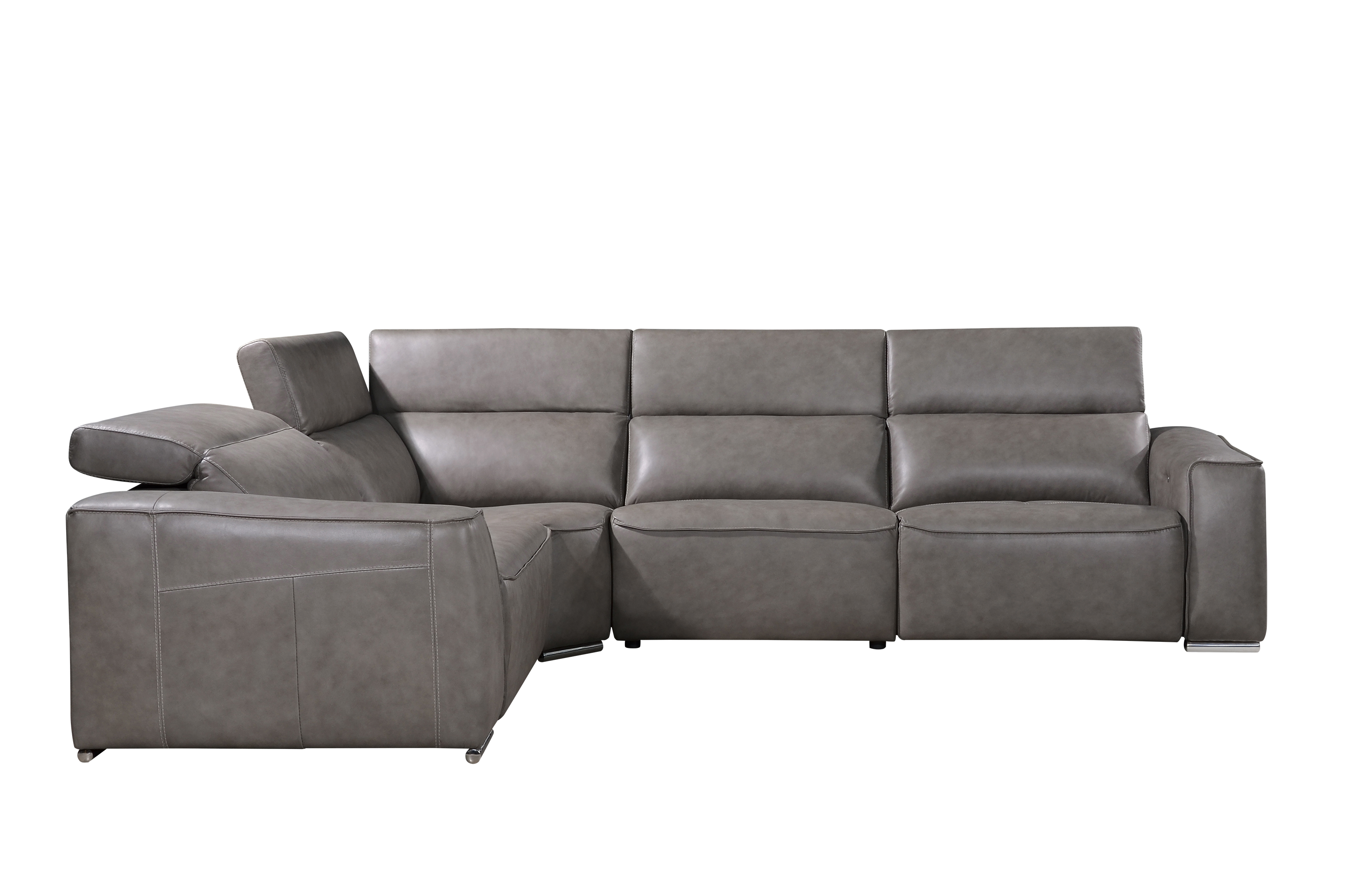 HENRIETTA Sectional Incliner Sofa in Leather by Castilla