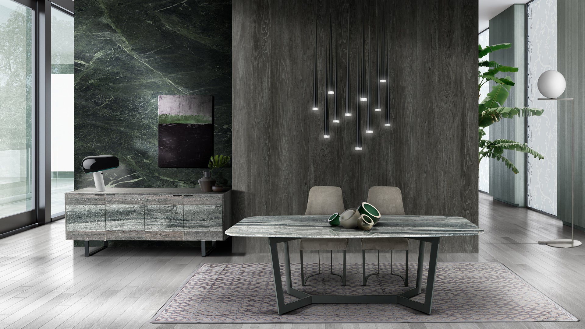 OSCAR Marble Dining Table by Stone International