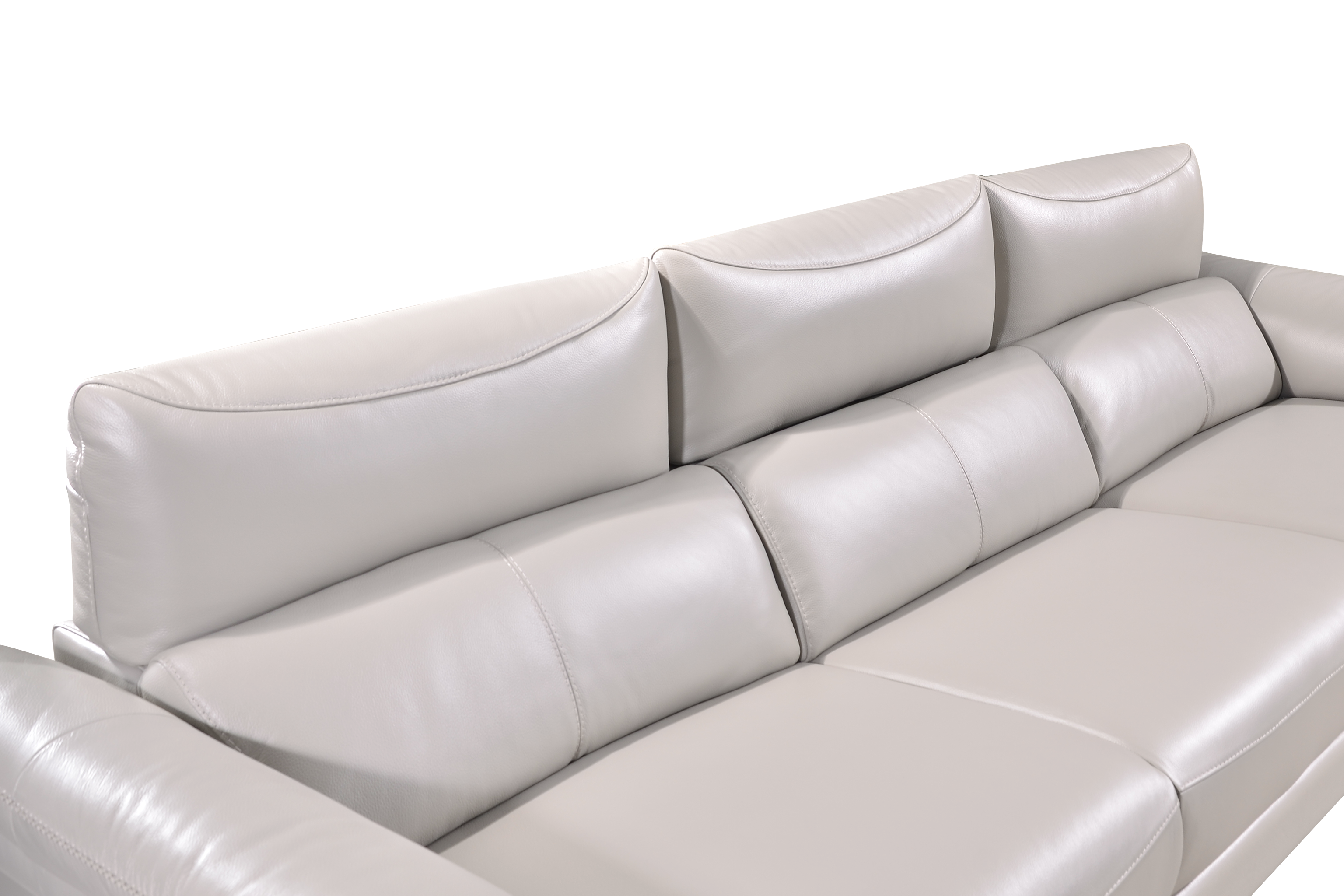 TOMAS 3.5 Seater Incliner Sofa in Leather by Castilla