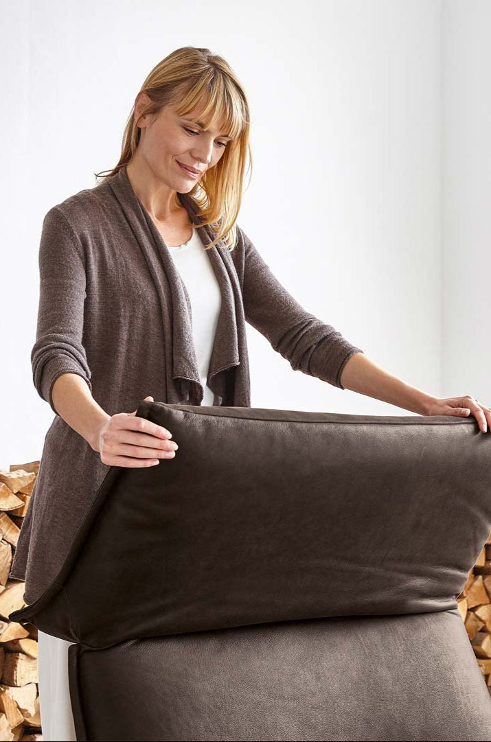 EDIT 2.5 Seater Functional Sofa in Leather by Koinor