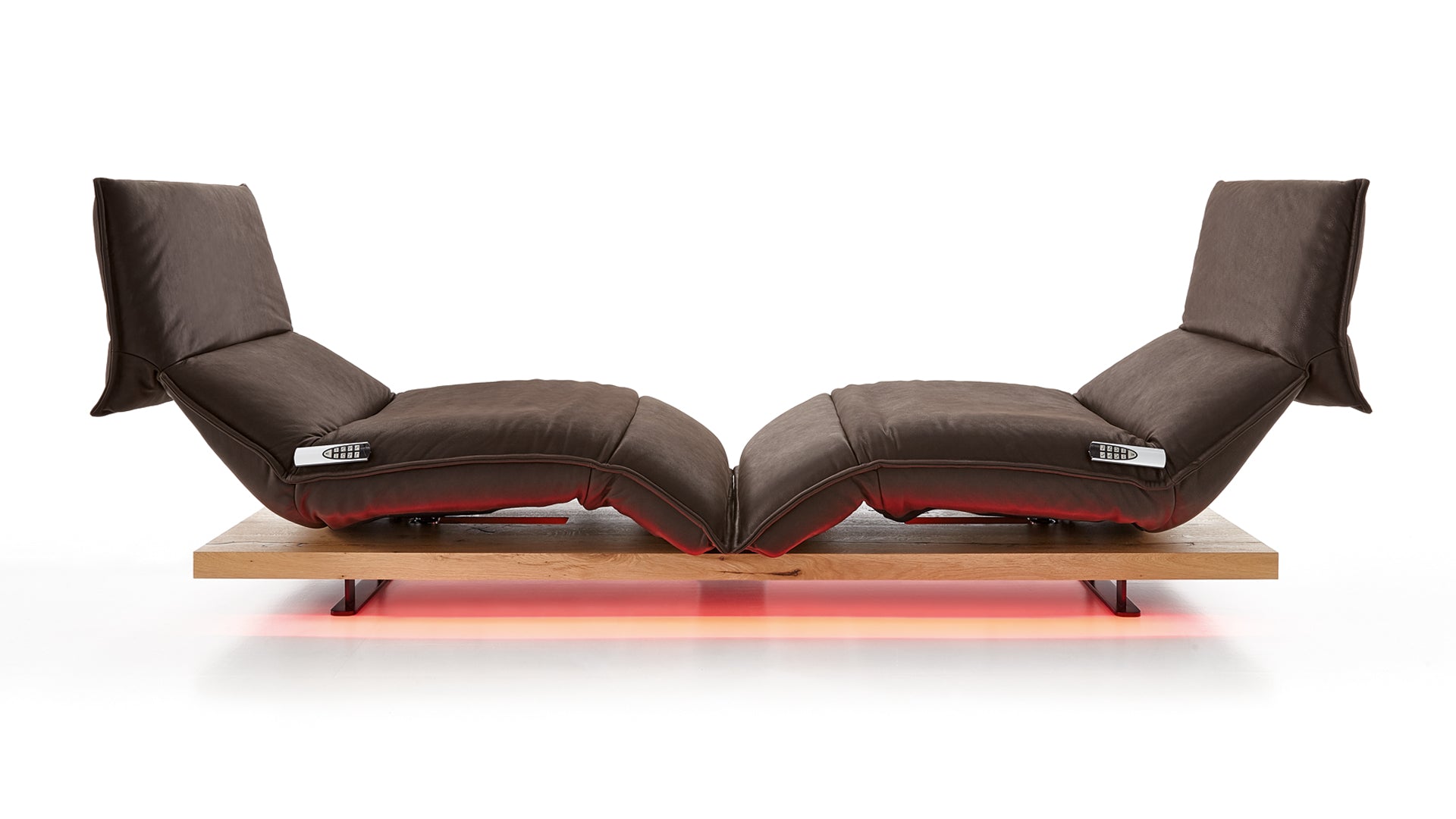 EDIT 2.5 Seater Functional Sofa in Leather by Koinor