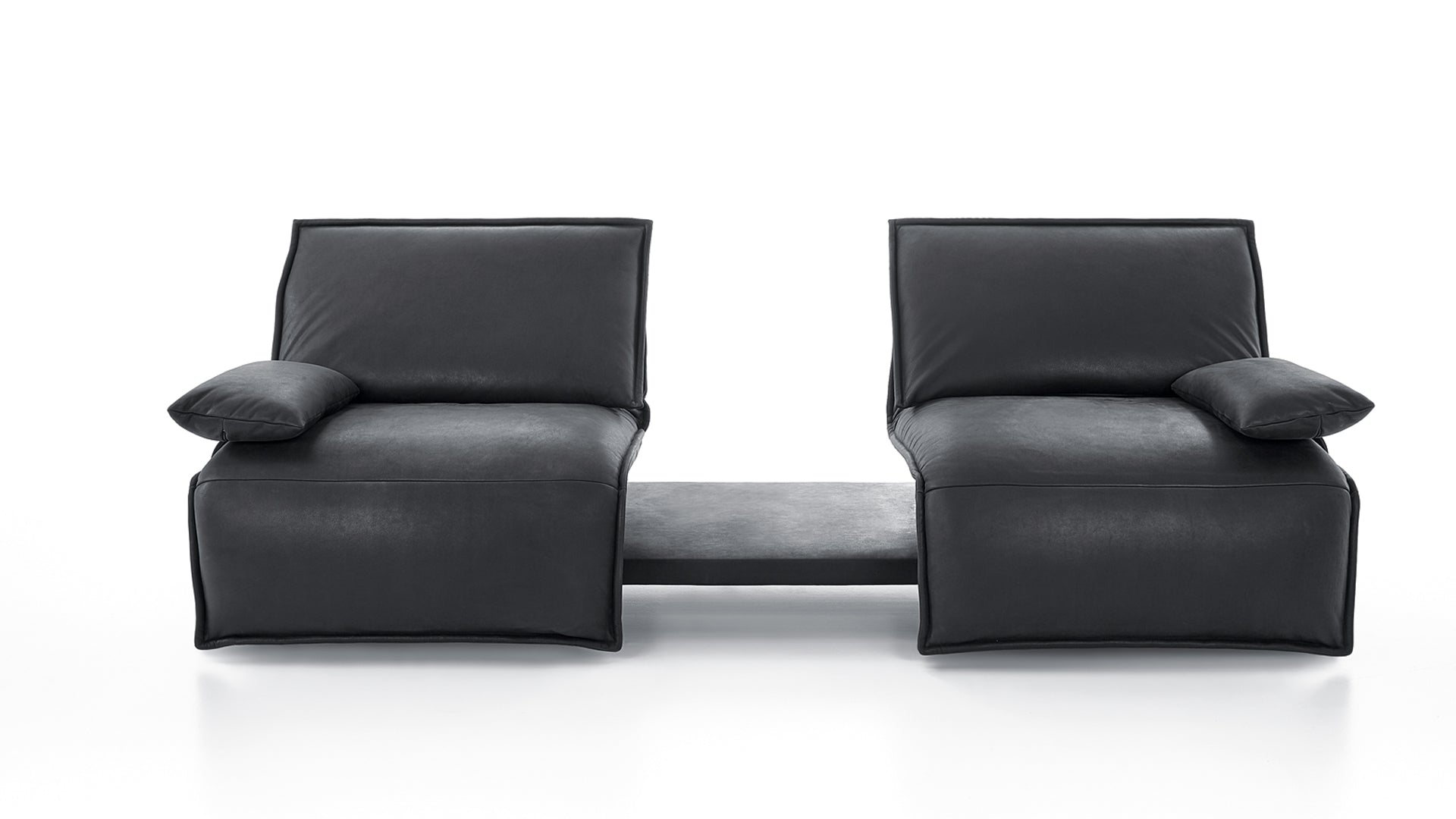 EDIT 2.5 Seater Functional Sofa in Leather by Koinor