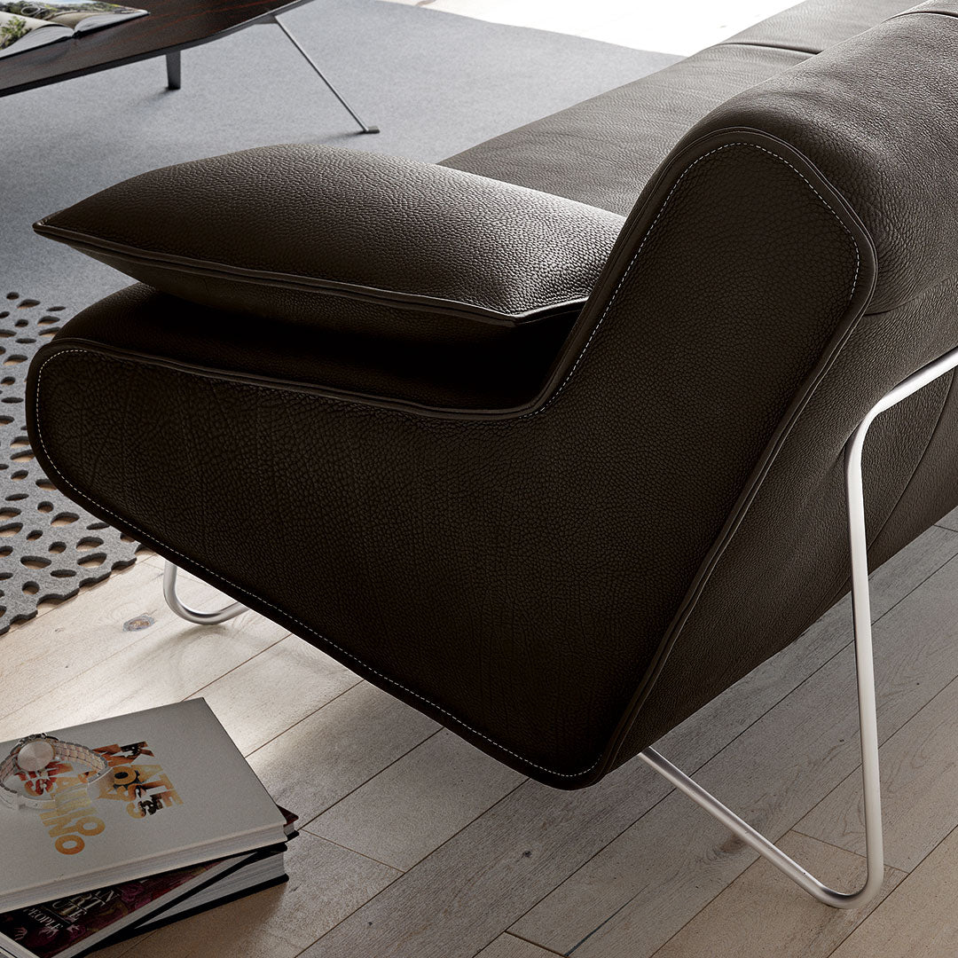 GISMO 2 Seater Sofa in Leather by Koinor