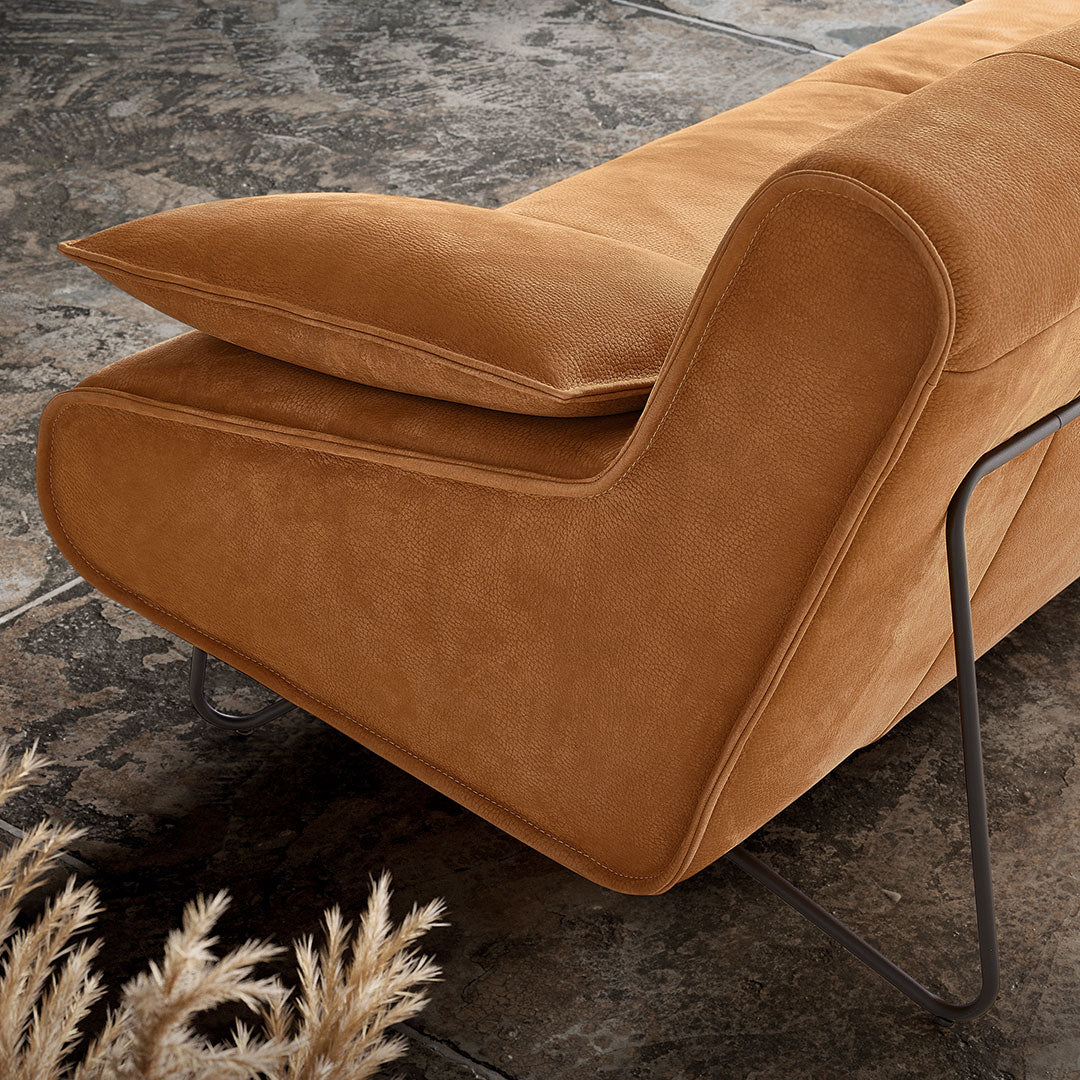 GISMO 2 Seater Sofa in Leather by Koinor