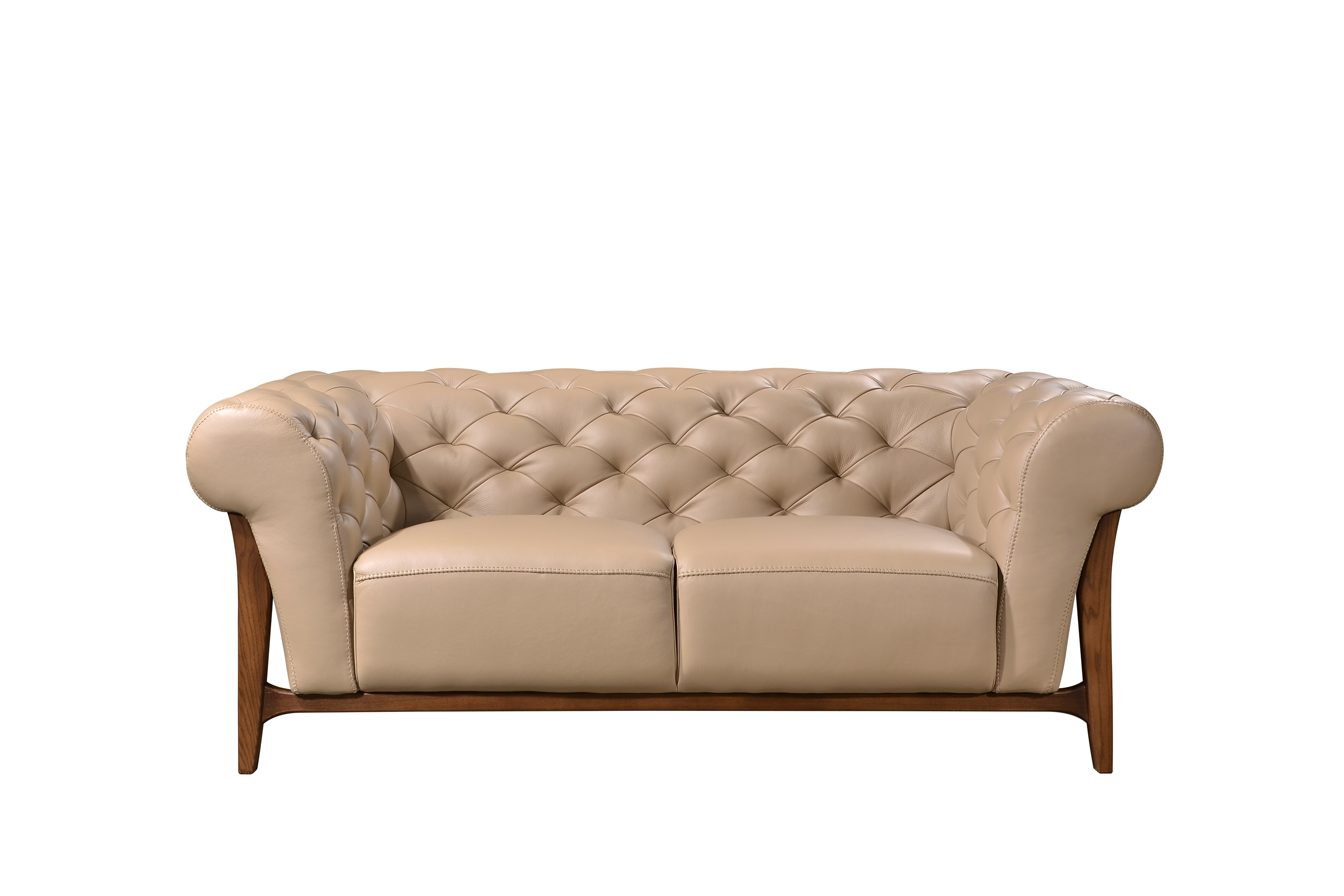 VINCENZO 2 Seater Sofa In Leather By Castilla