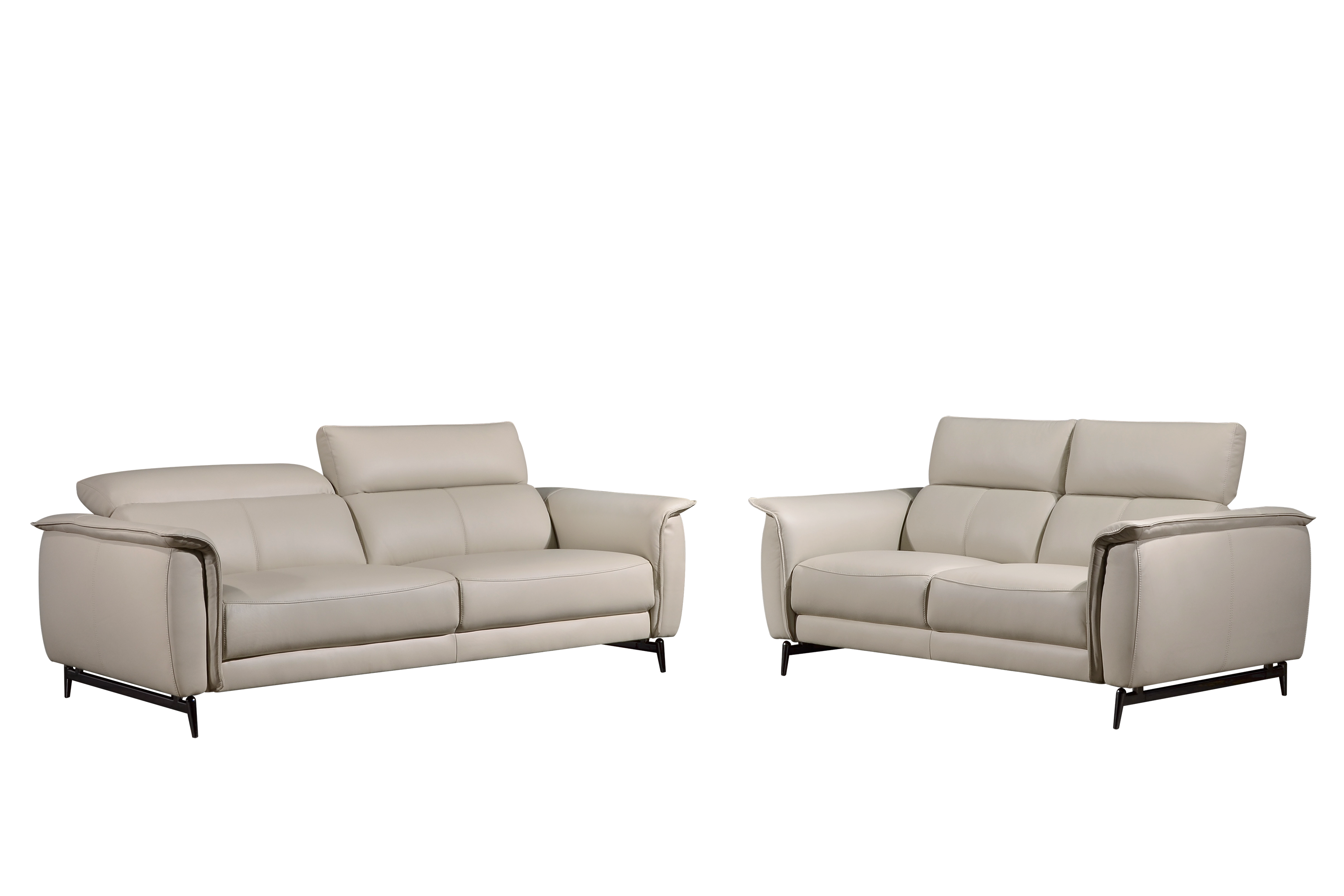 RIVIERA 2.5 Seater Sofa In Leather By Castilla