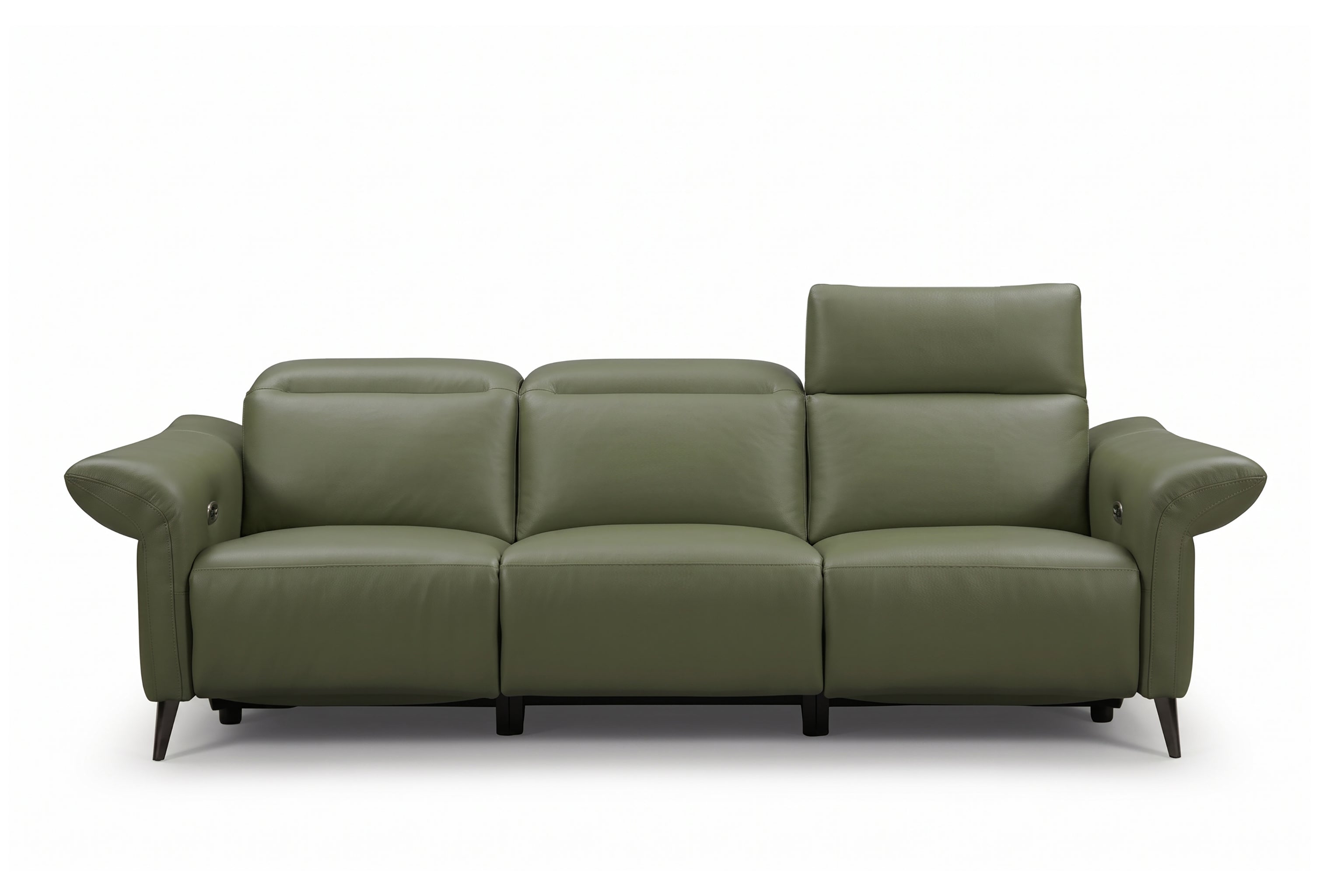 MARIETTE 3.5 Seater Power Incliner Sofa in Leather by Castilla