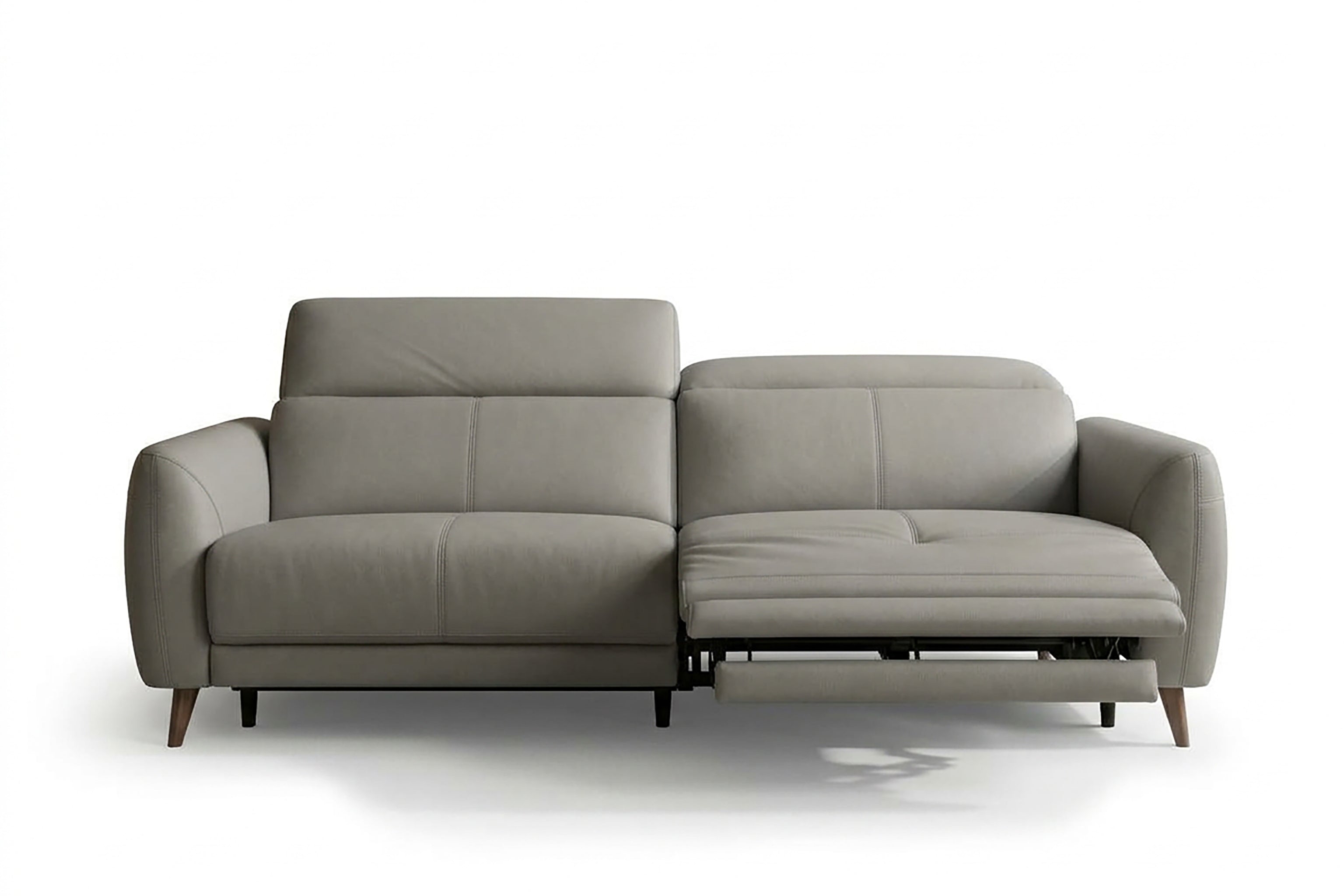 BRIXTON 2.5 Seater Power Incliner Sofa in Leather by Castilla