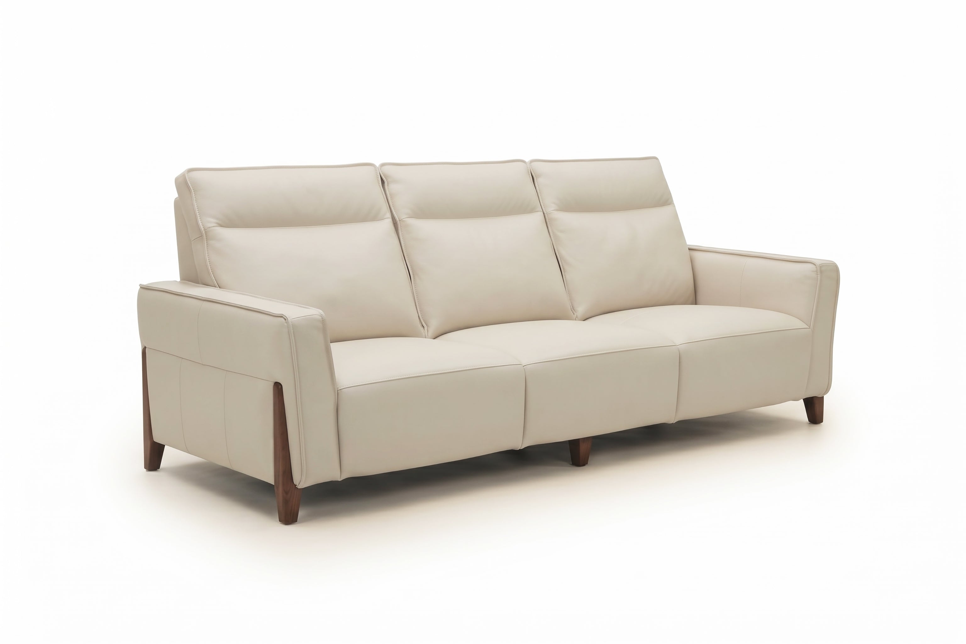 ALENA 3 Seater Sofa in Leather by Castilla