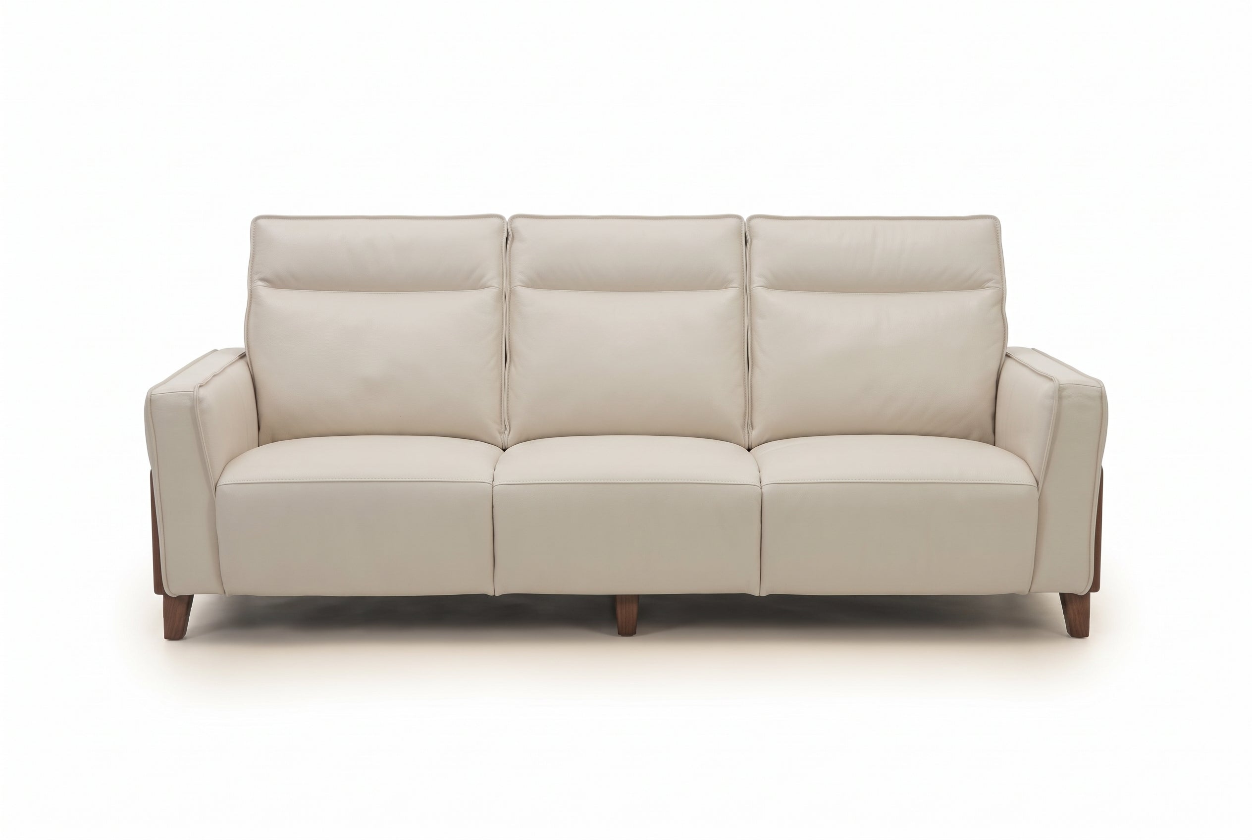 ALENA 3 Seater Sofa in Leather by Castilla