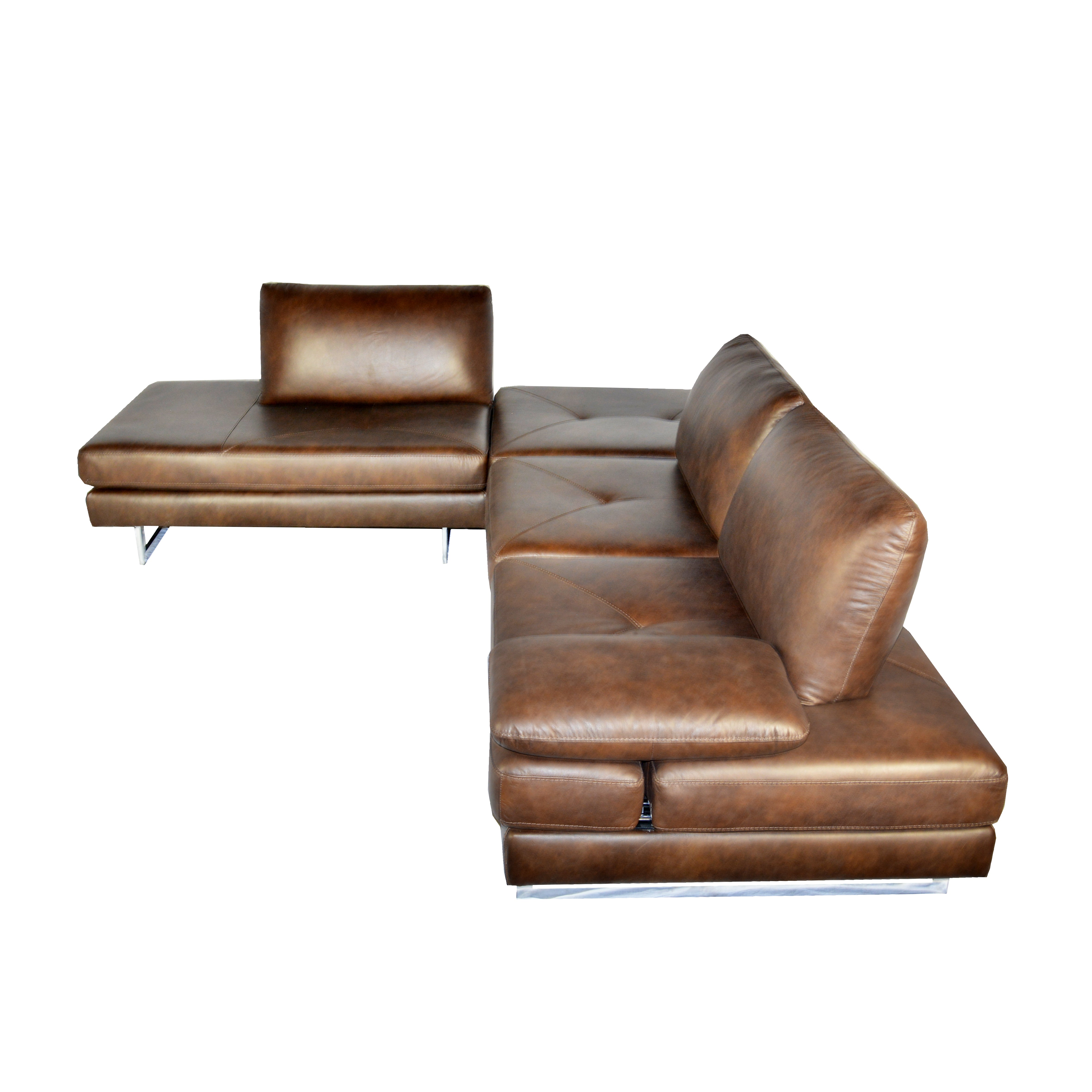 DAY NIGHT Sectional Sofa in Leather by Castilla
