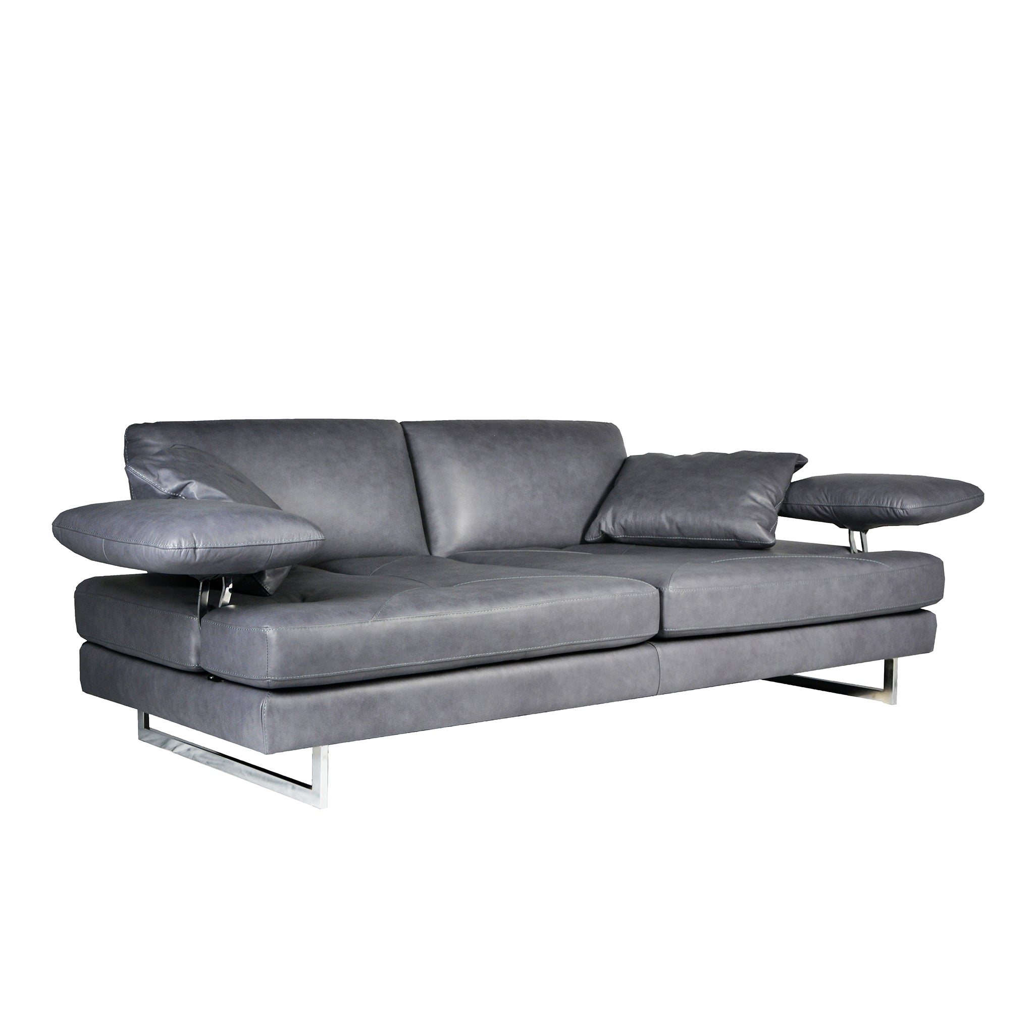 DAY NIGHT 3 Seater Sofa in Leather by Castilla