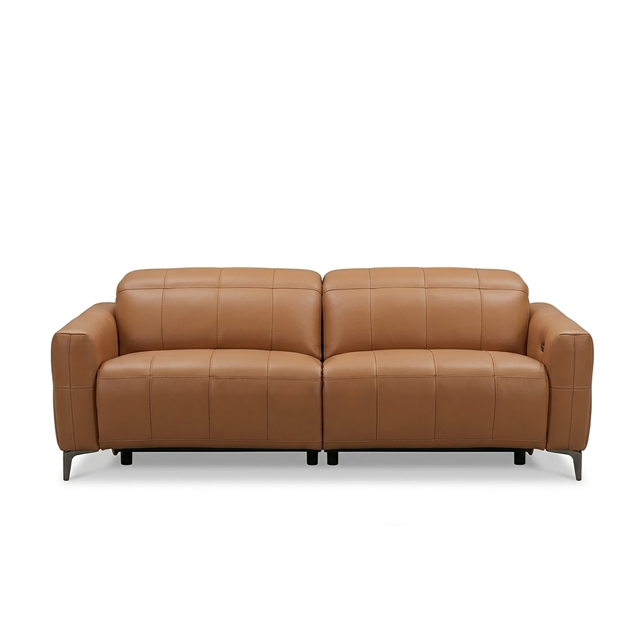 ASTRO 2 Seater Power Incliner Sofa in Leather by Castilla=