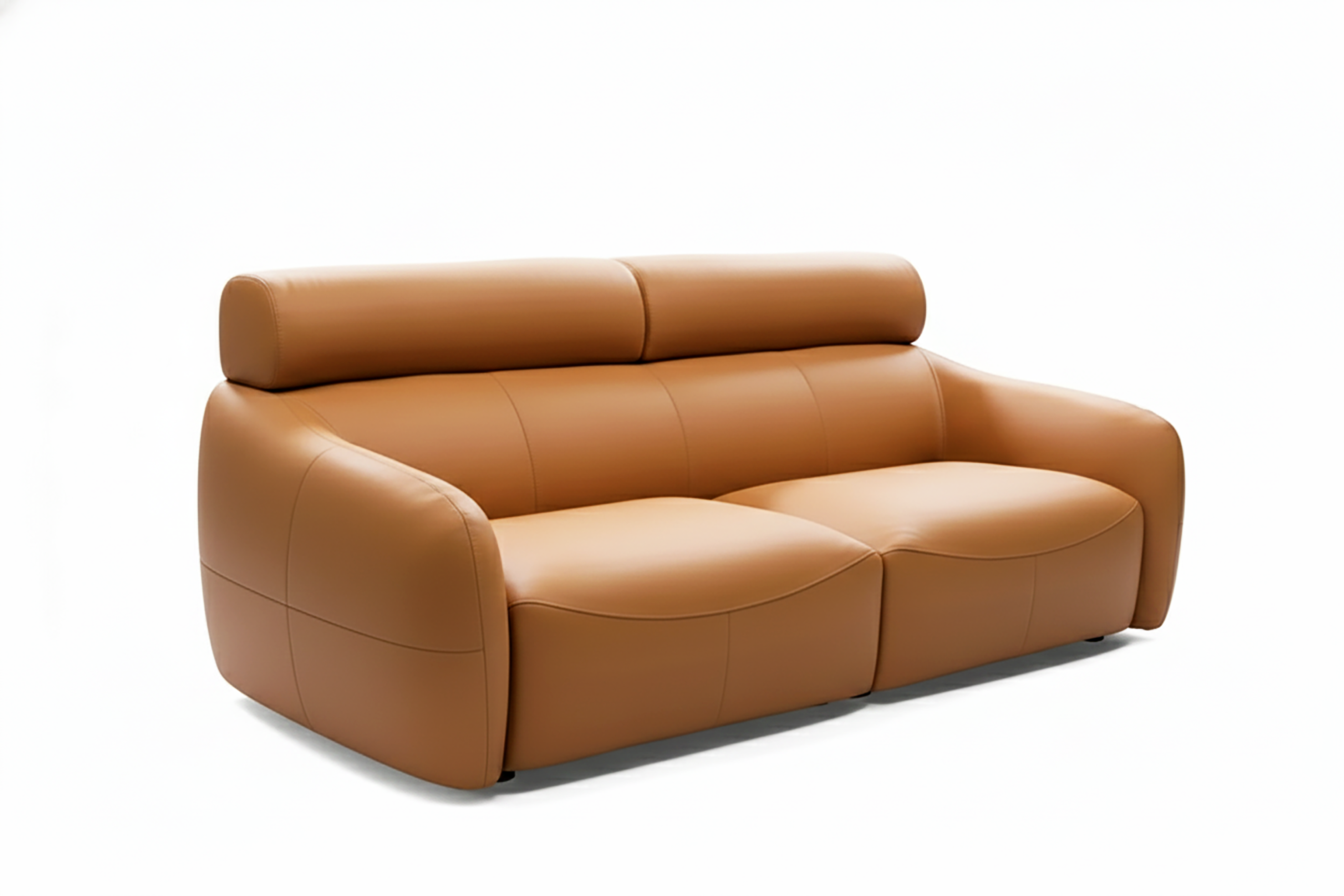 SHINO 2 Seater Sofa in Leather by Castilla