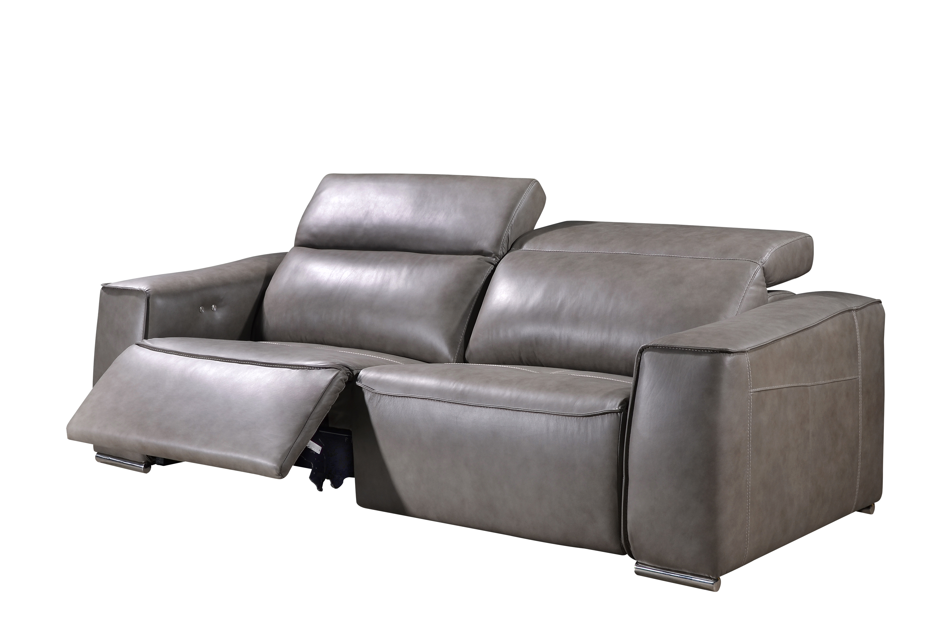 HENRIETTA 2.5 Seater Recliner Sofa in Leather by Castilla
