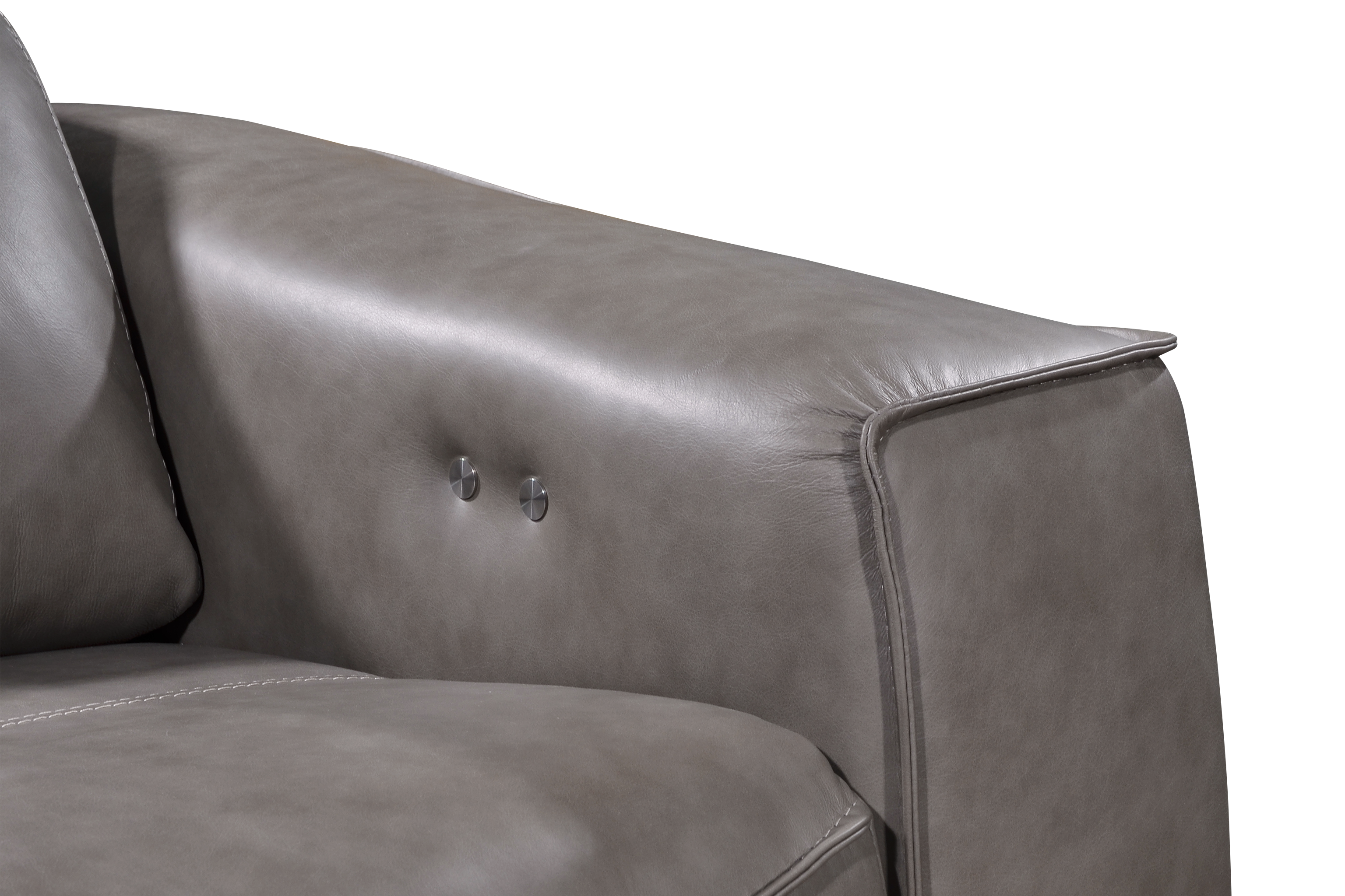 HENRIETTA 2.5 Seater Recliner Sofa in Leather by Castilla