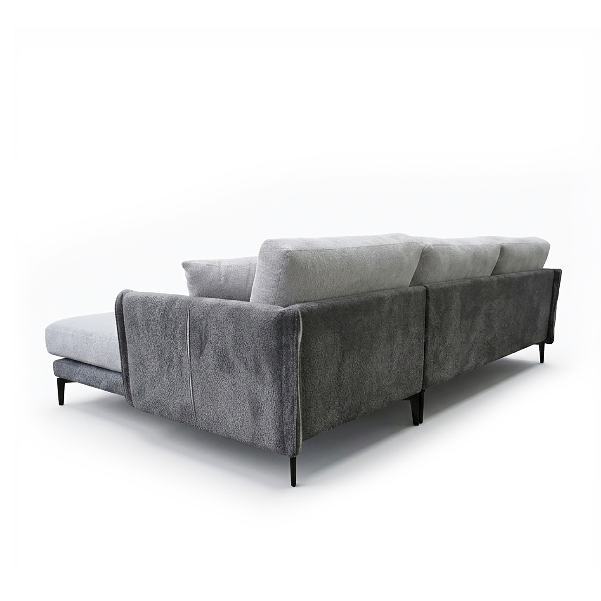LARSON L-Shaped Sofa in Fabric by Castilla