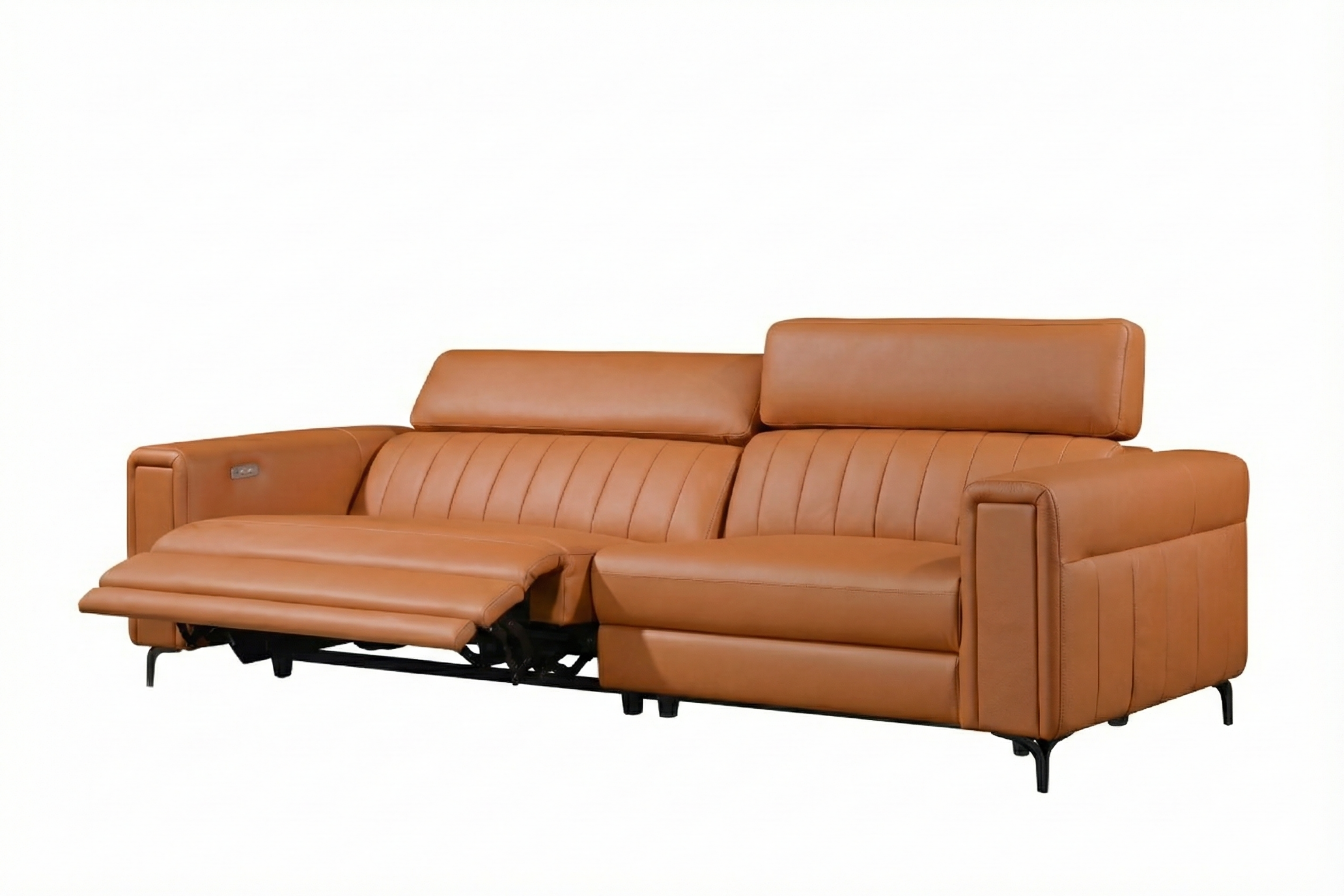 NOAH 2.5 Seater Incliner Sofa in Leather by Castilla