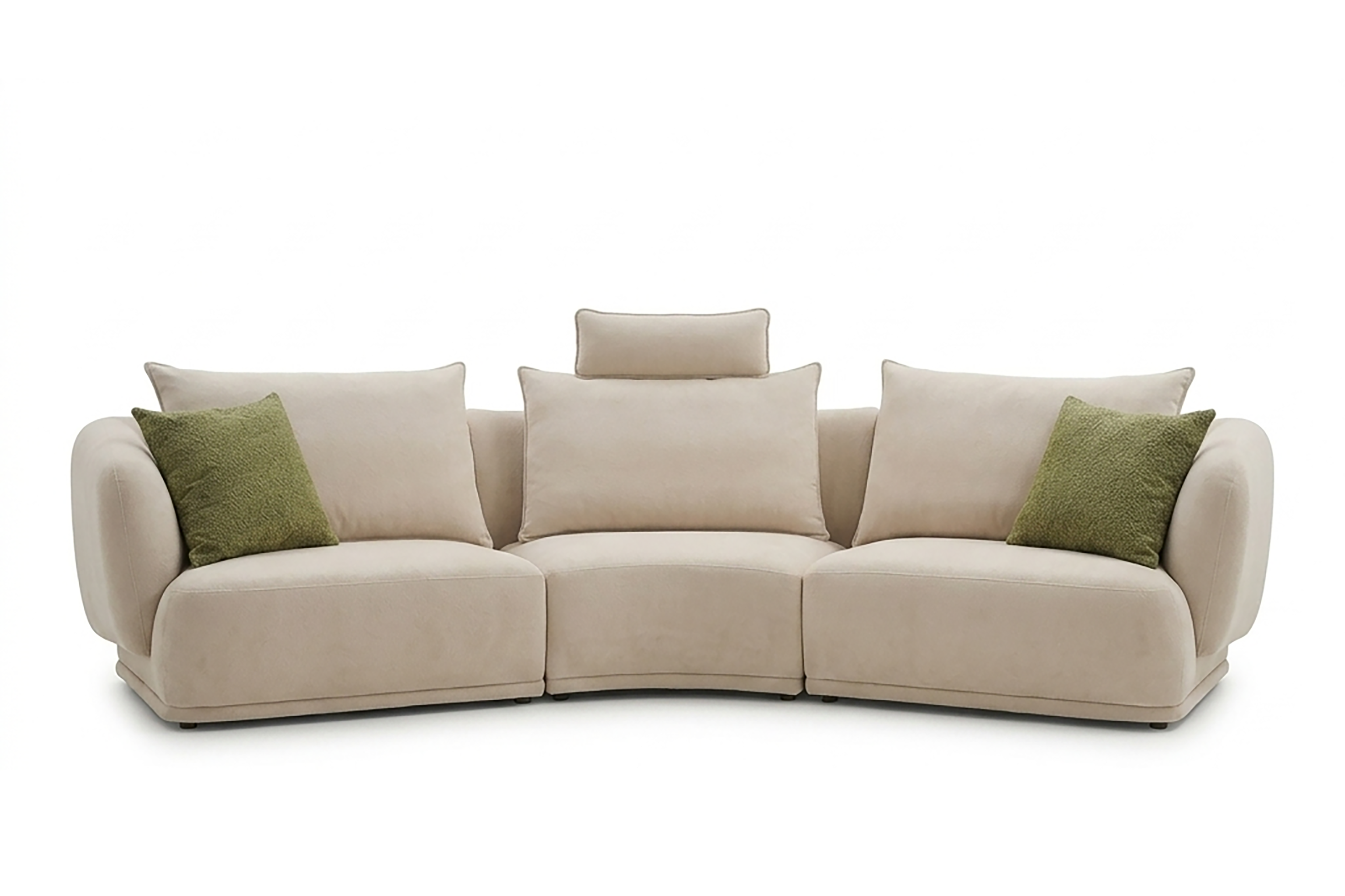 PAVELLA 3.5 Seater Sofa in Fabric by Castilla