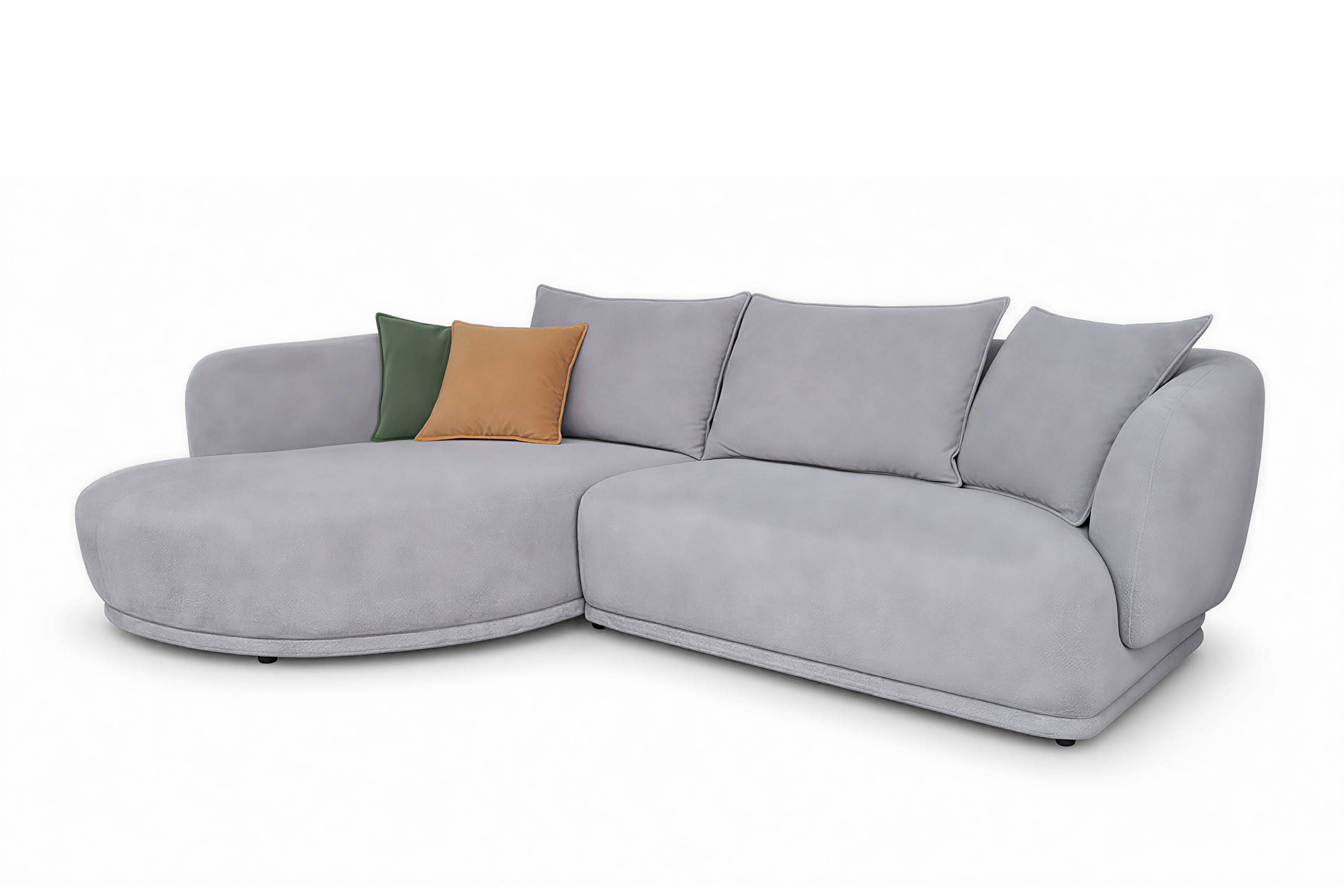 PAVELLA L-Shaped Sofa in Fabric by Castilla