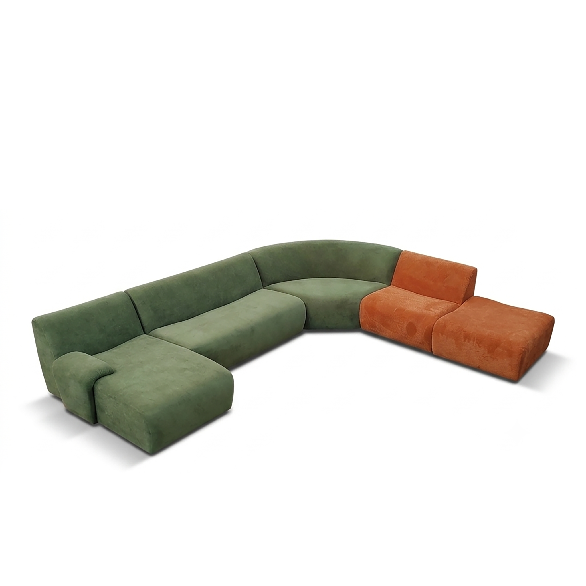 RUSSO Modular Corner Sofa in Fabric by Castilla