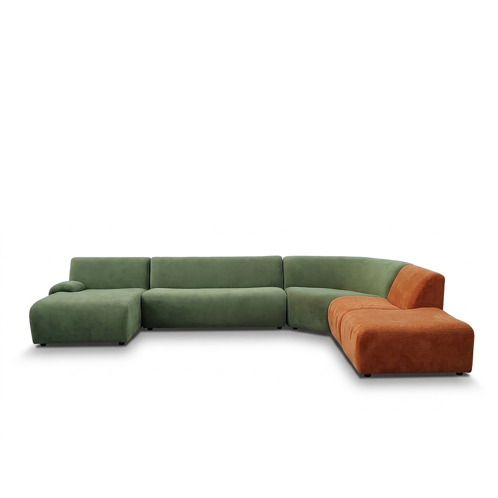 RUSSO Modular Corner Sofa in Fabric by Castilla